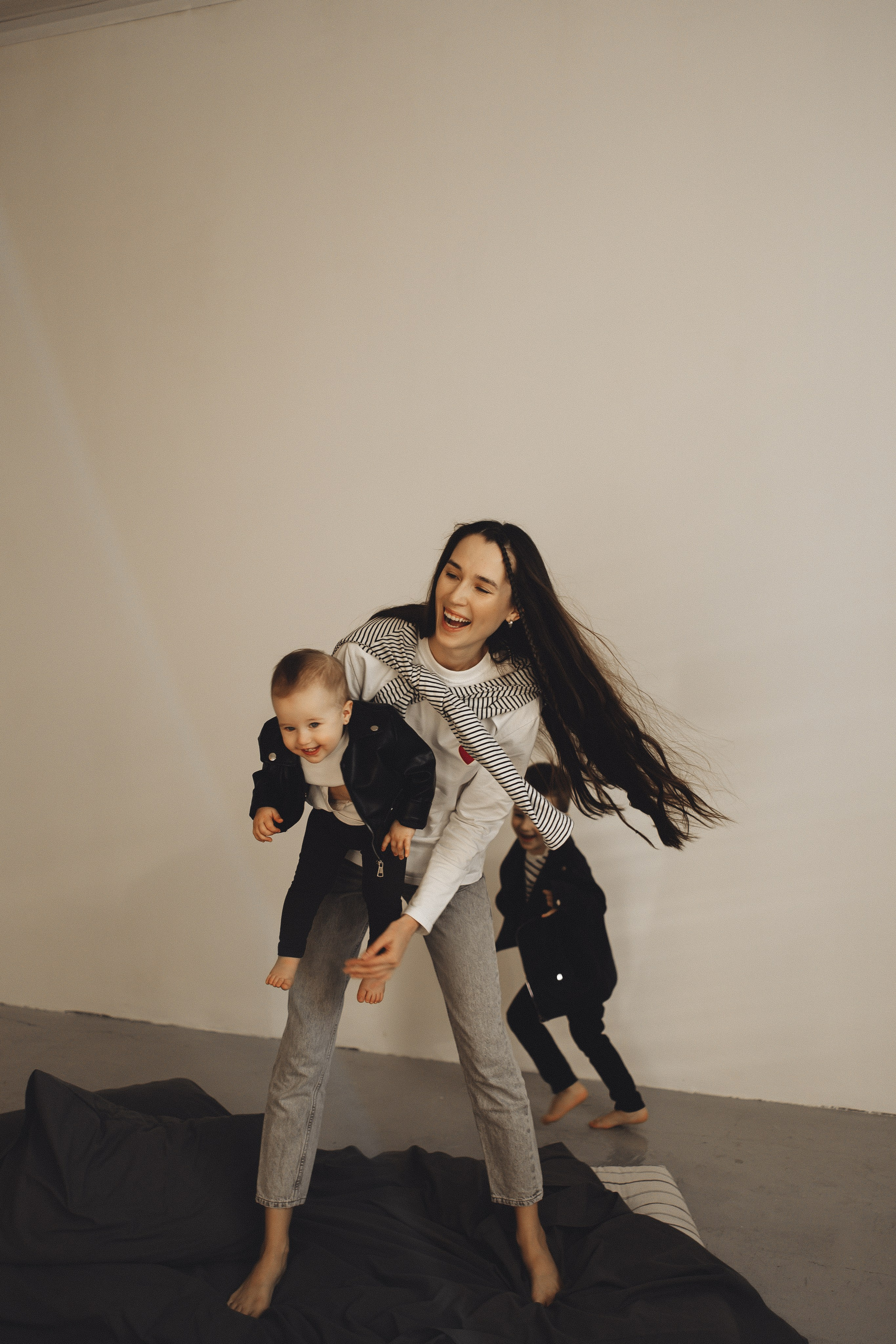 Семейная история в студии. Семейный и детский фотограф, таганрог, ростов-на-дону