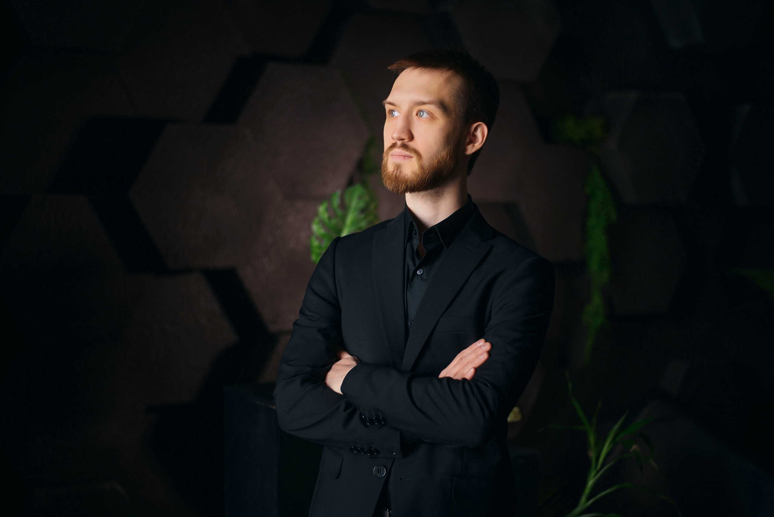 Мужской студийный портрет. Свадебный и семейный фотограф в Москве Светлана Зоткина