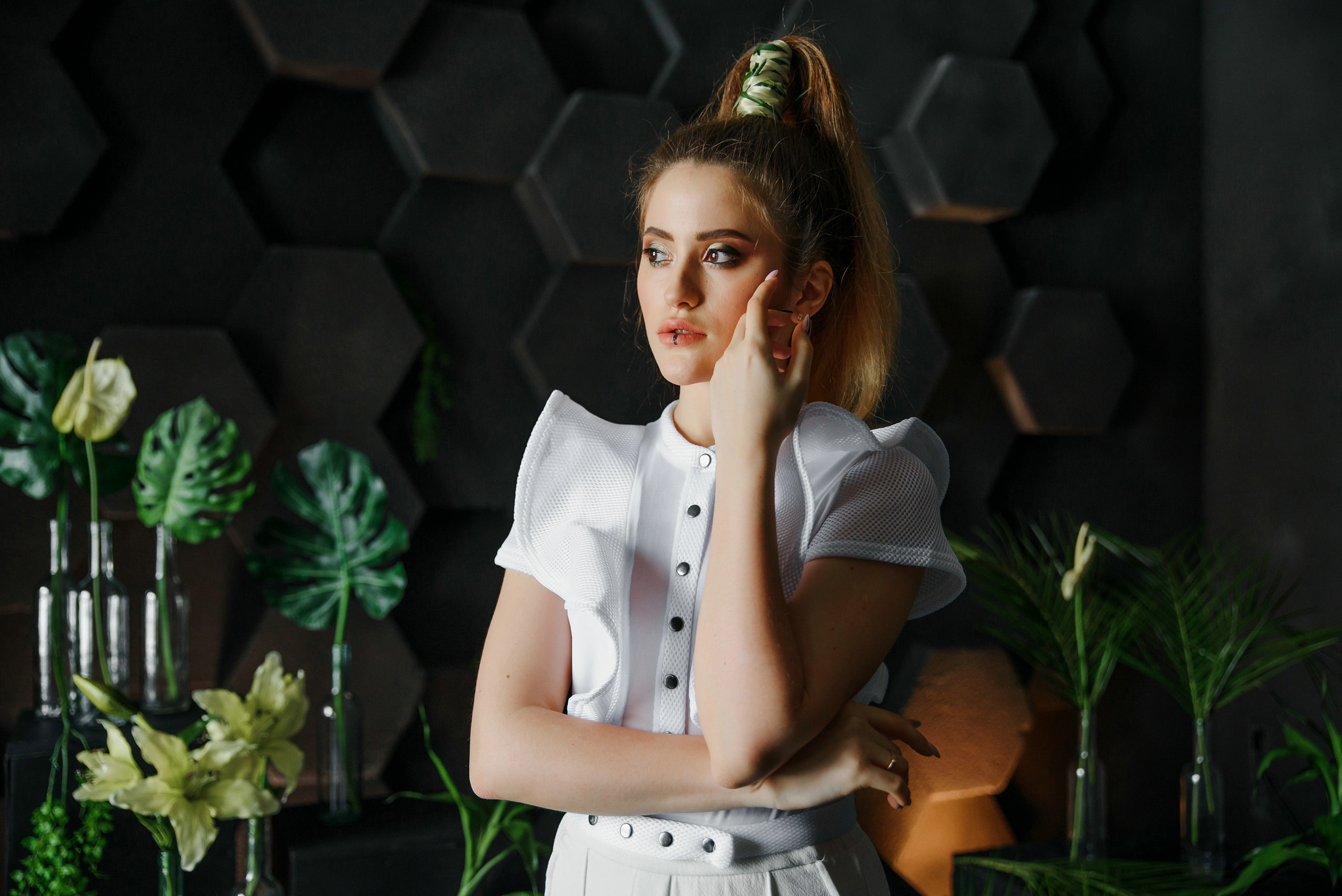 Женская студийная фотосессия. Свадебный и семейный фотограф в Москве Светлана Зоткина