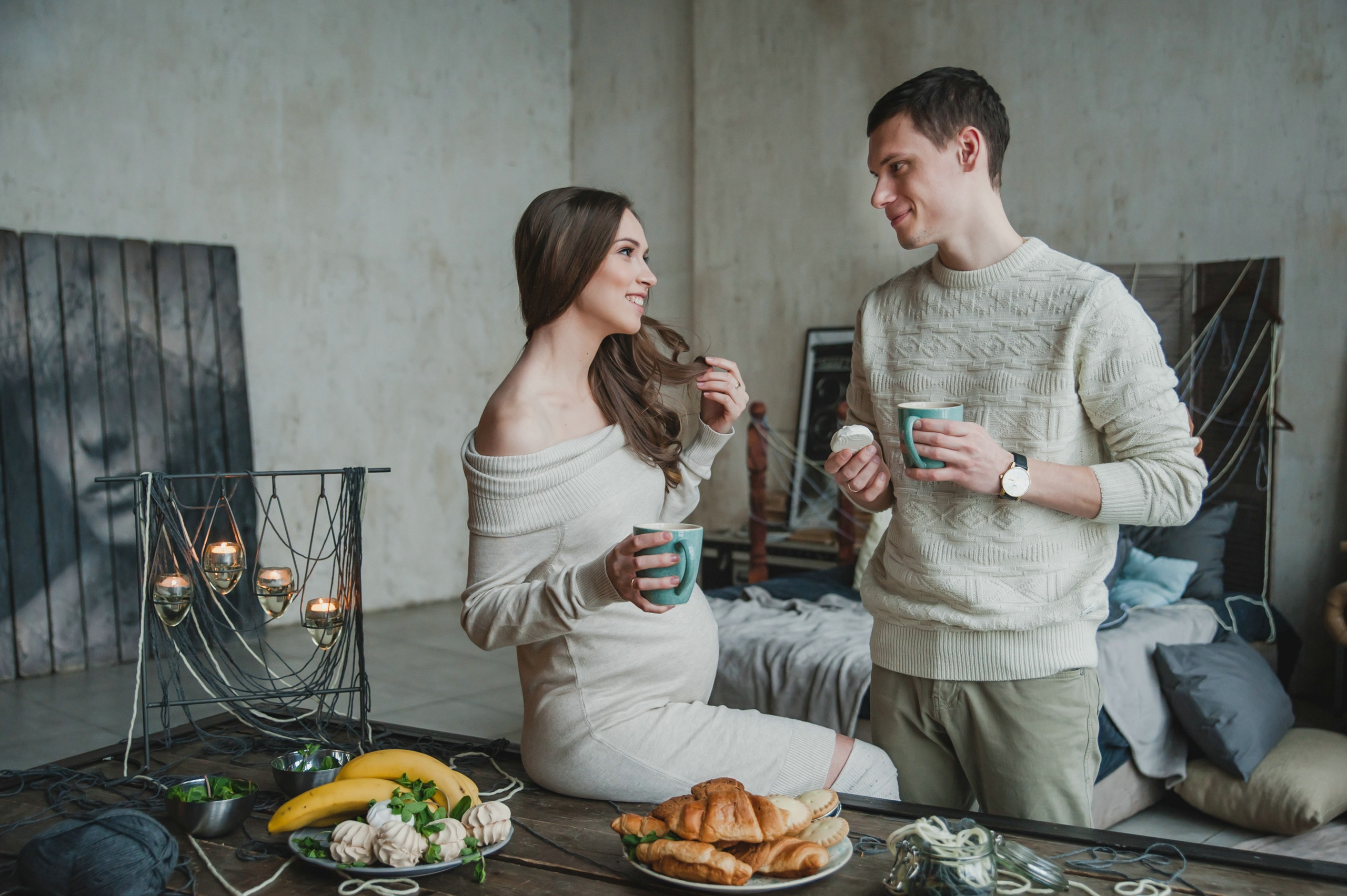 Студийная фотосессия беременности. Свадебный и семейный фотограф в Москве Светлана Зоткина