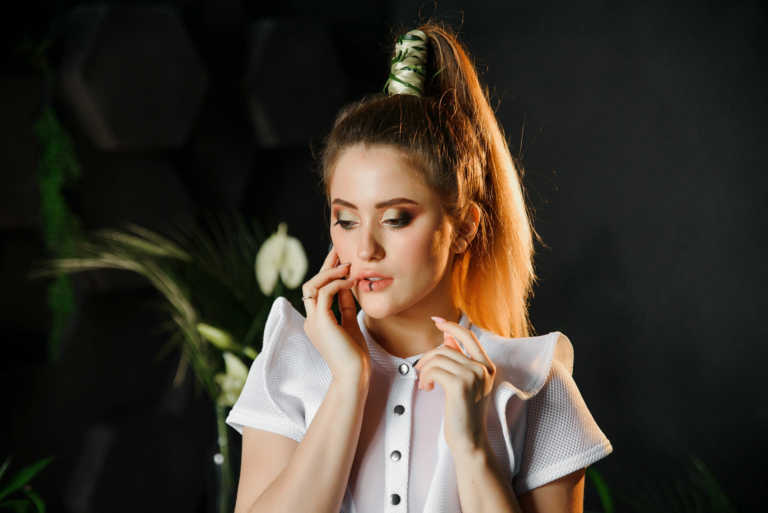Женская студийная фотосессия. Свадебный и семейный фотограф в Москве Светлана Зоткина