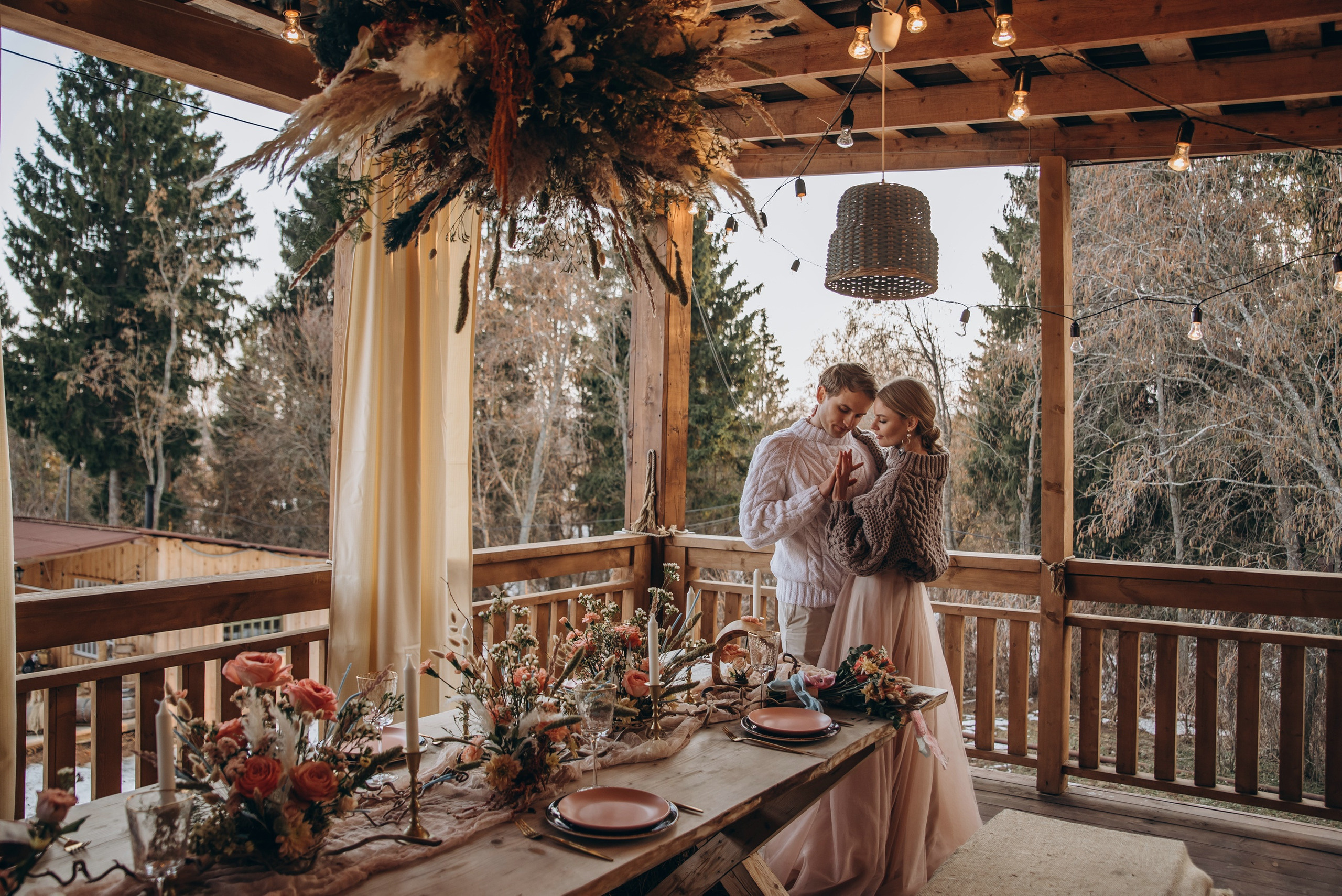 Фотосъемка свадьбы в эко-стиле в Москве. Свадебный и семейный фотограф в Москве Светлана Зоткина