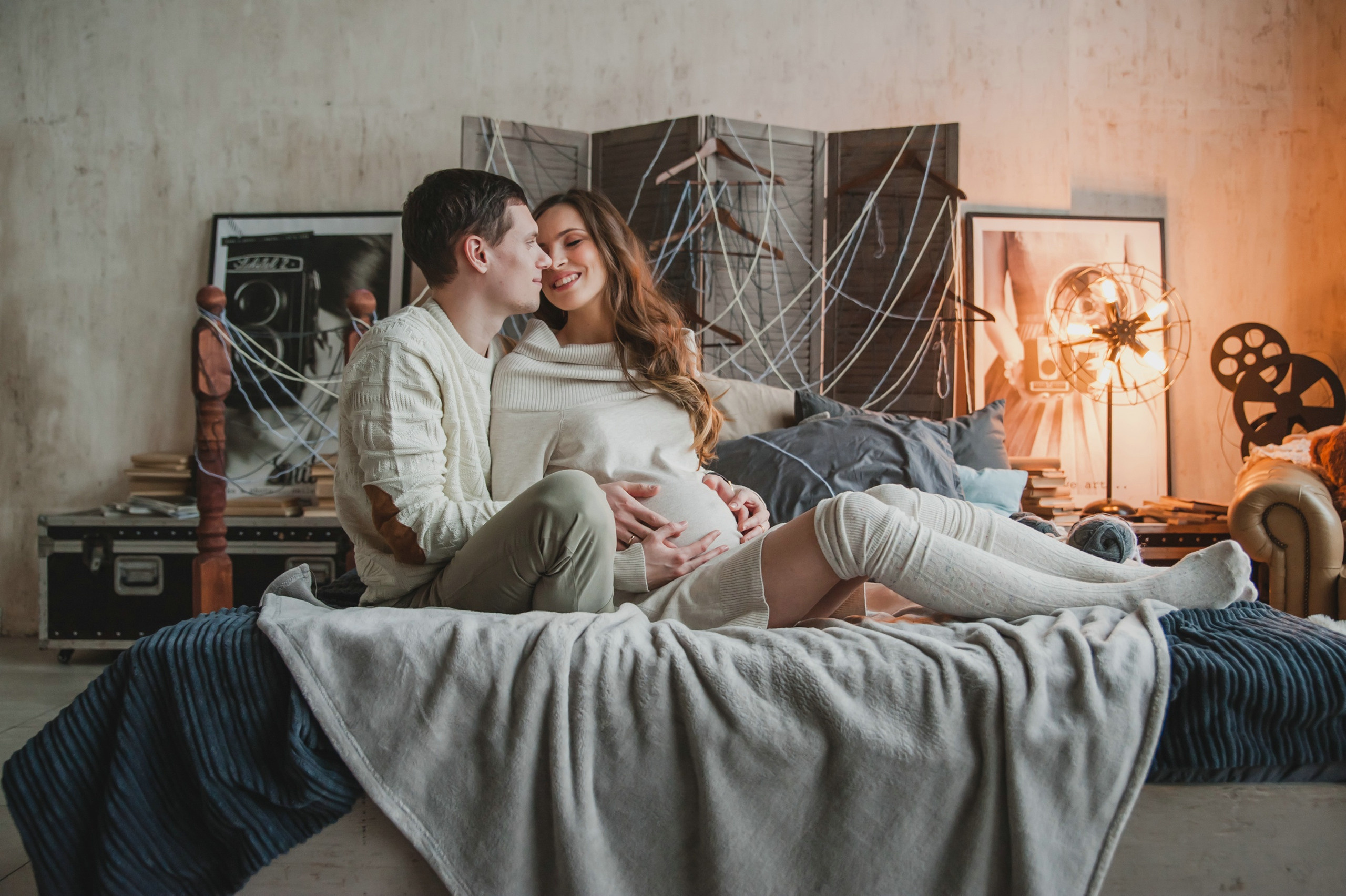 Студийная фотосессия беременности. Свадебный и семейный фотограф в Москве Светлана Зоткина