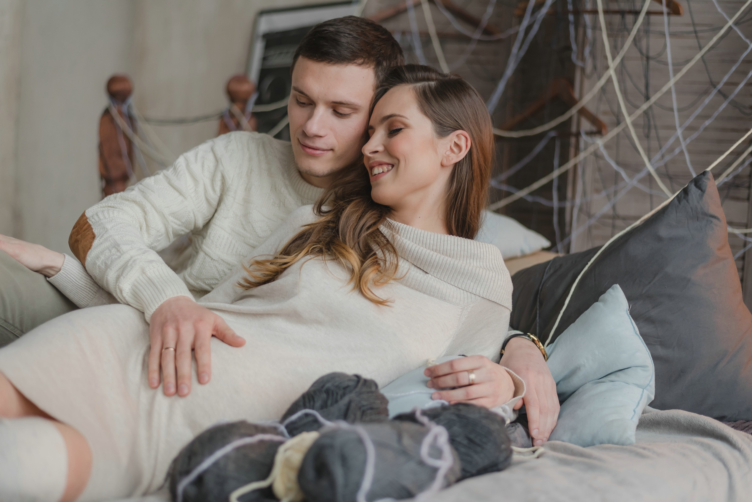 Студийная фотосессия беременности. Свадебный и семейный фотограф в Москве Светлана Зоткина