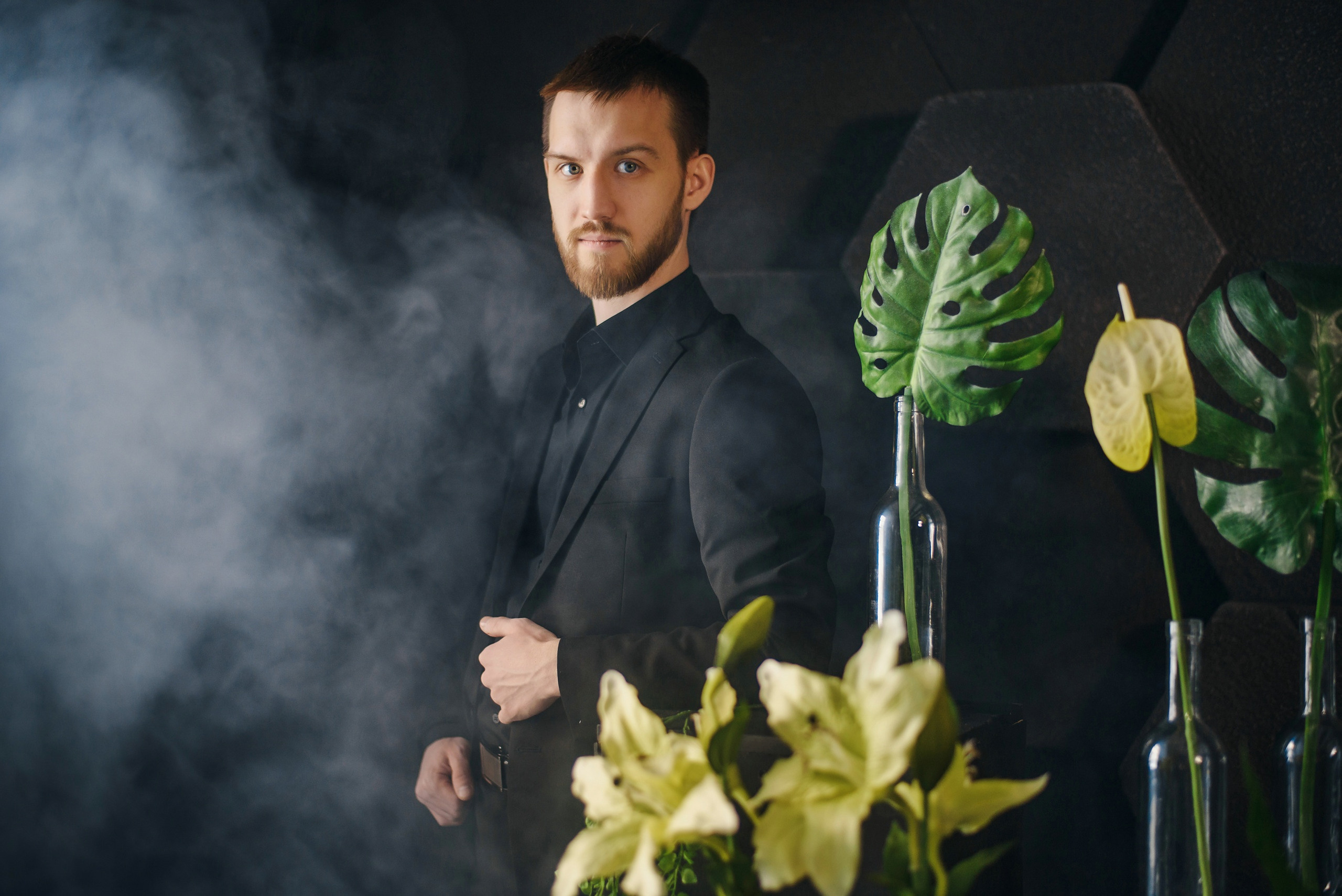Мужской студийный портрет. Свадебный и семейный фотограф в Москве Светлана Зоткина
