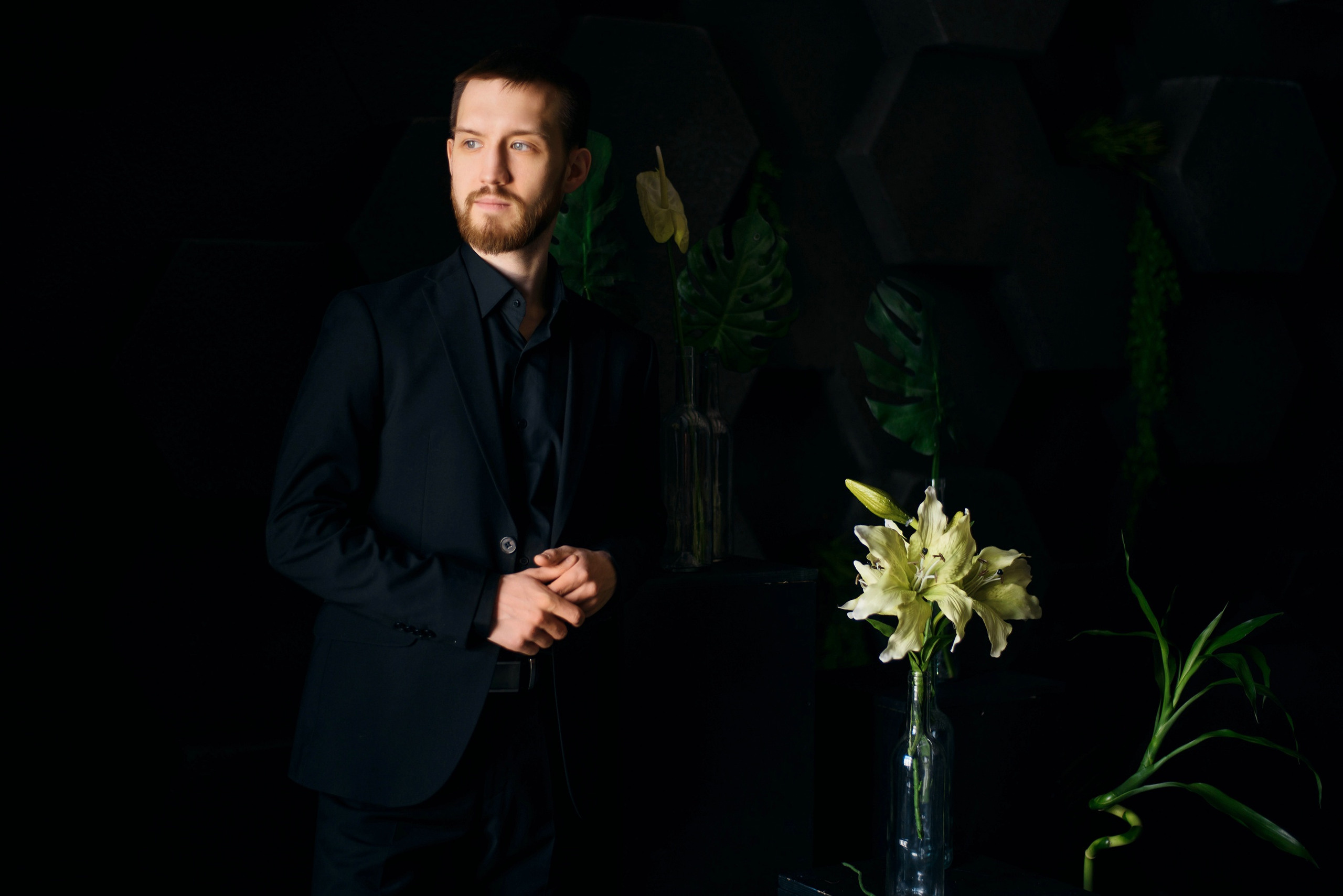 Мужской студийный портрет. Свадебный и семейный фотограф в Москве Светлана Зоткина