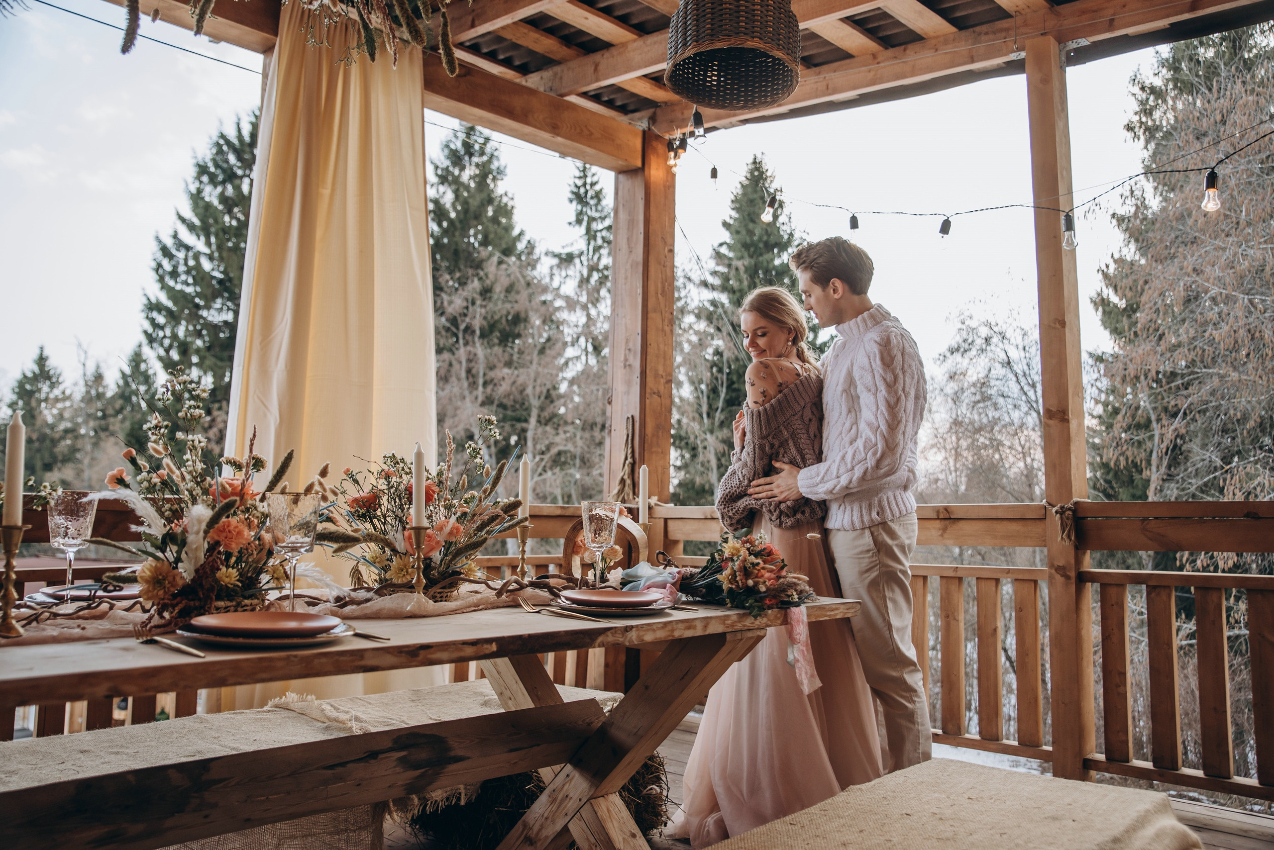 Фотосъемка свадьбы в эко-стиле в Москве. Свадебный и семейный фотограф в Москве Светлана Зоткина