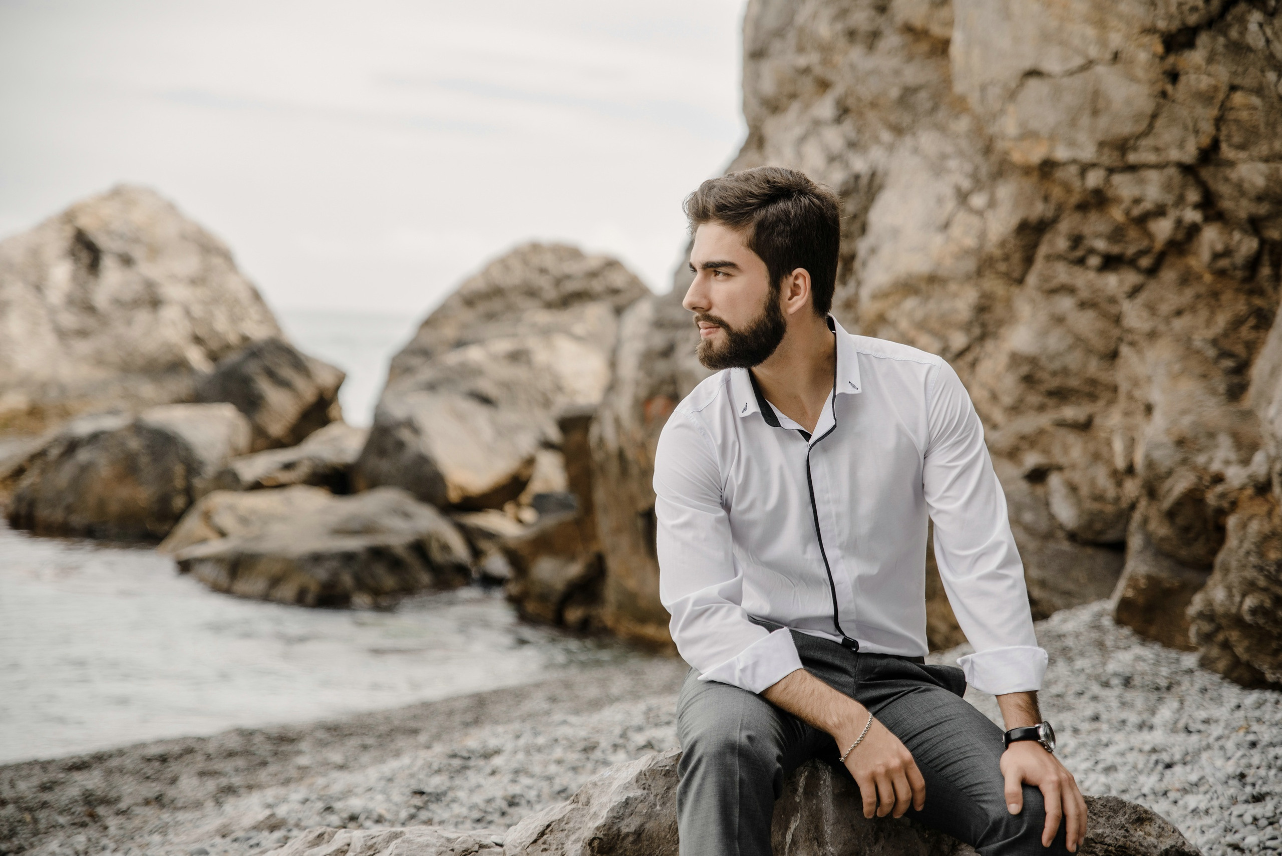 Свадебная фотосессия и выездная регистрация брака на берегу моря. Свадебный и семейный фотограф в Москве Светлана Зоткина