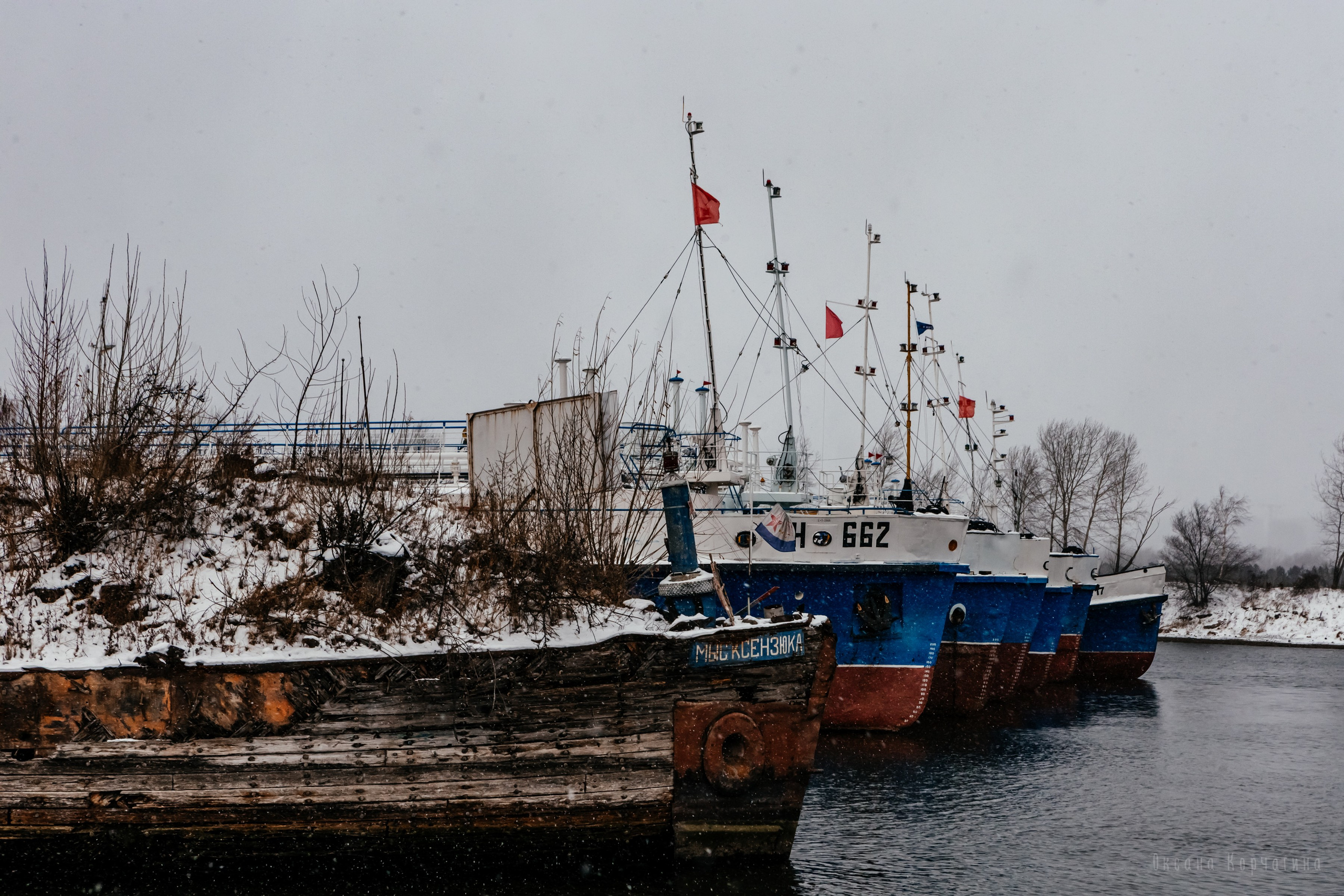 Судоремонтный центр. Фотограф в Красноярске Оксана Корчагина