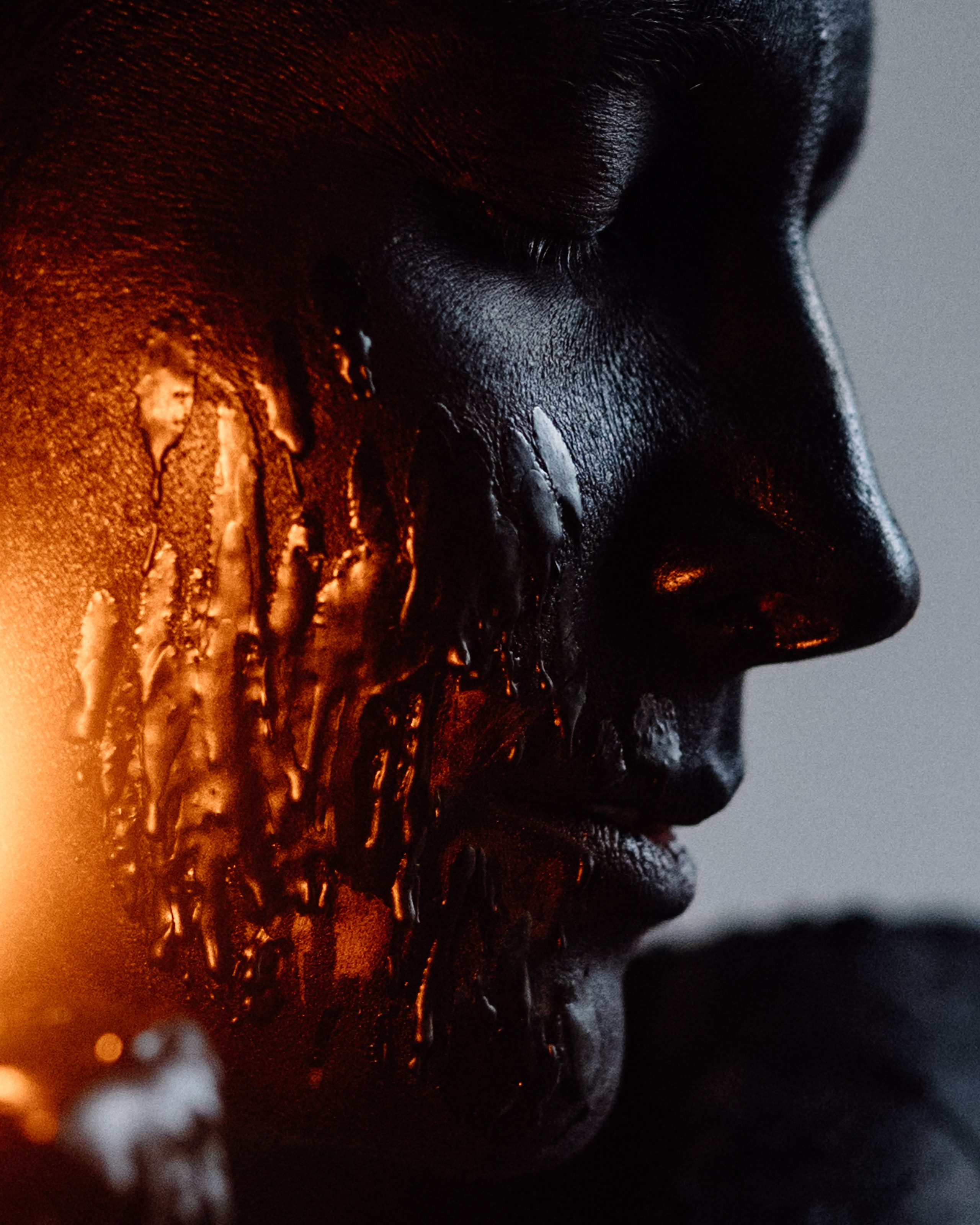 Съёмка со свечами ваксплей. Фотоведьма Дарья Нечинская