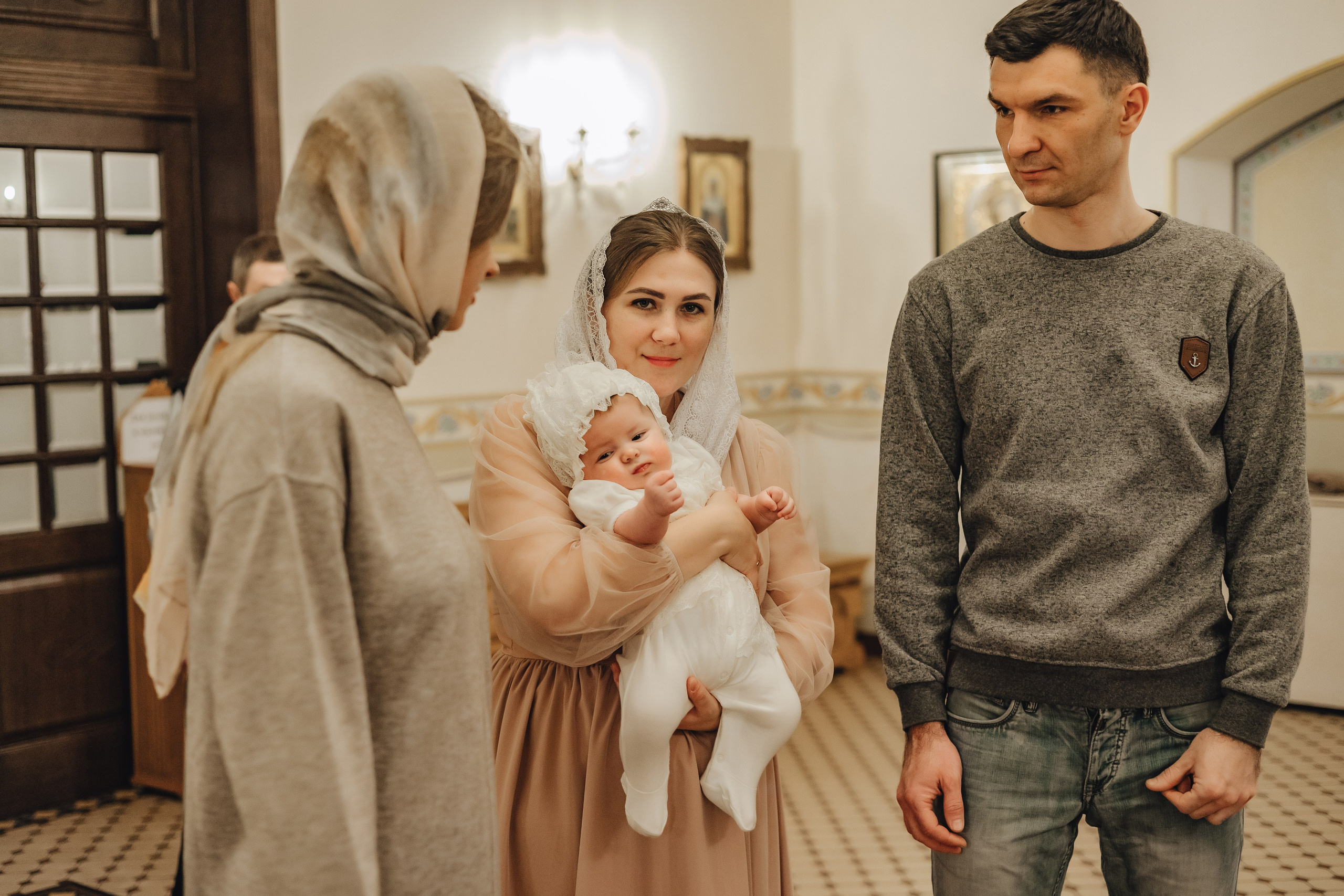 Крещение Анны. Свадебный и семейный фотограф Пушкин Царское Село СПБ Питер Санкт-Петербург и Рязань Ольга Козлова