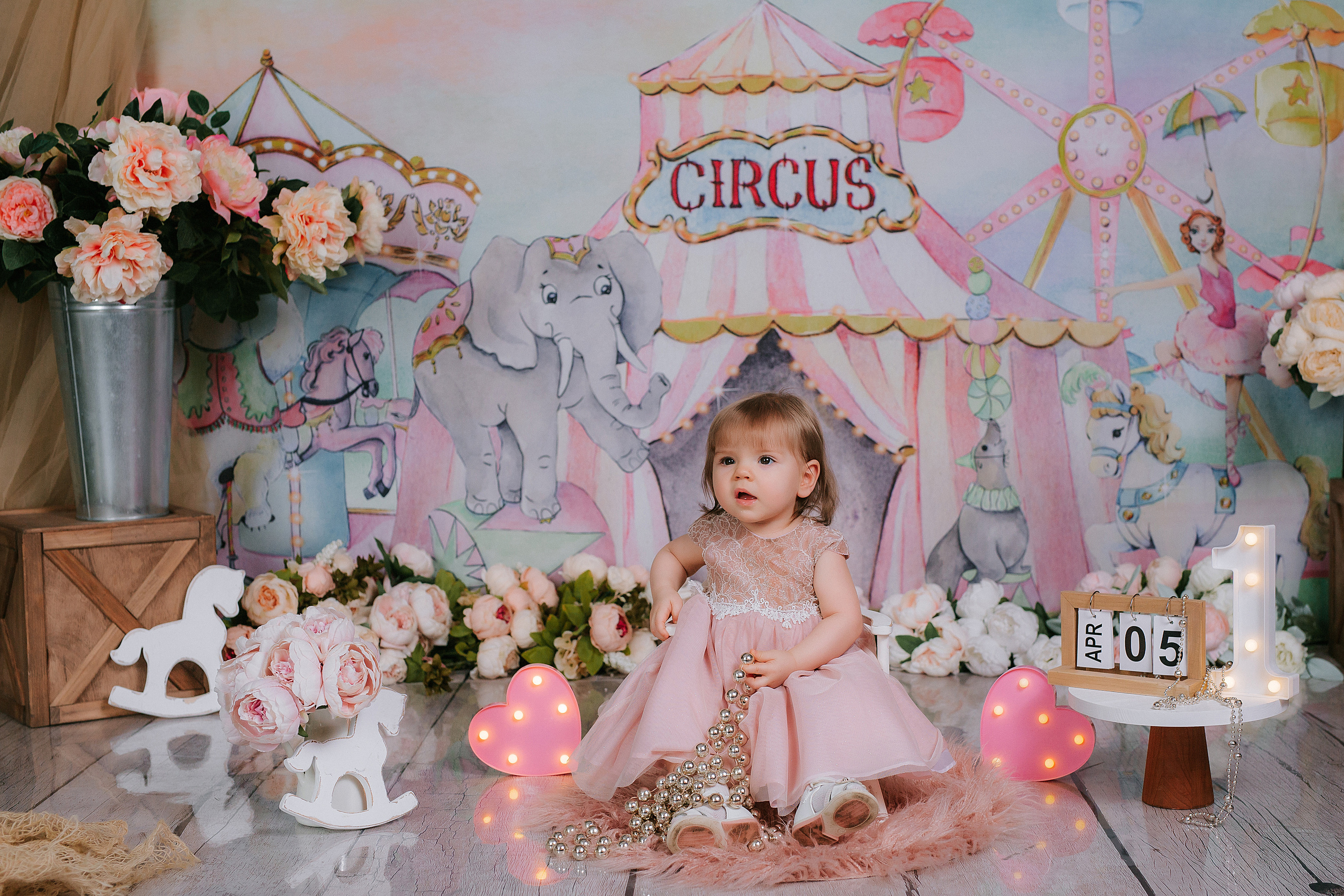 Даша, 1 годик. Свадебный, семейный фотограф в Дзержинске, Нижнем Новгороде Наталья Хр