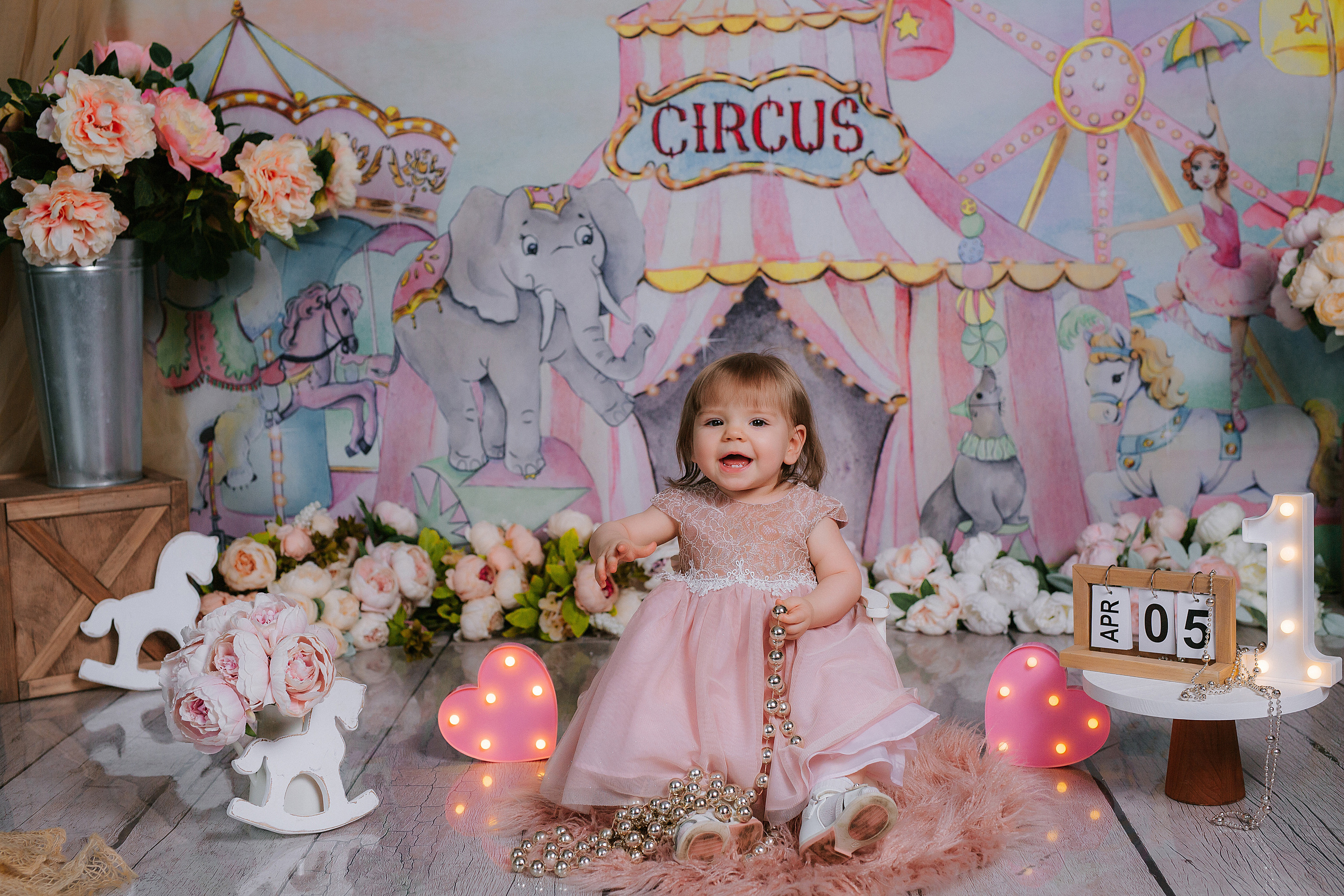 Даша, 1 годик. Свадебный, семейный фотограф в Дзержинске, Нижнем Новгороде Наталья Хр