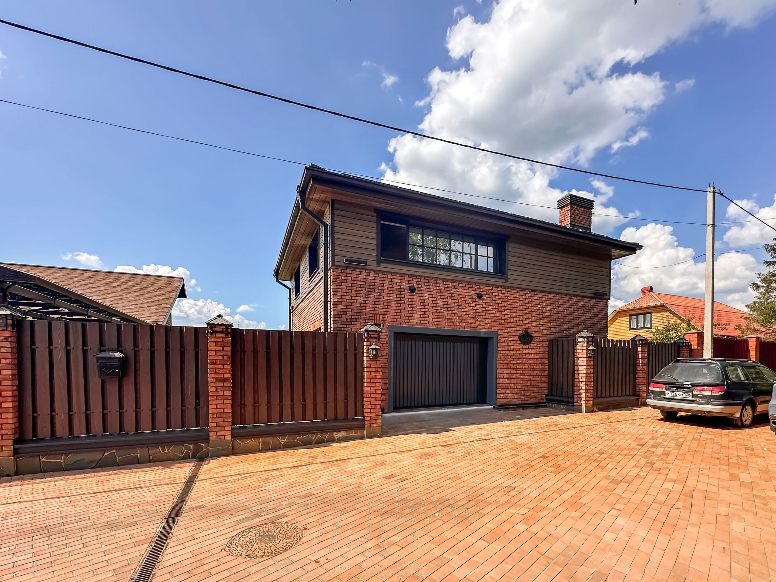 Забор в стиле Лофт