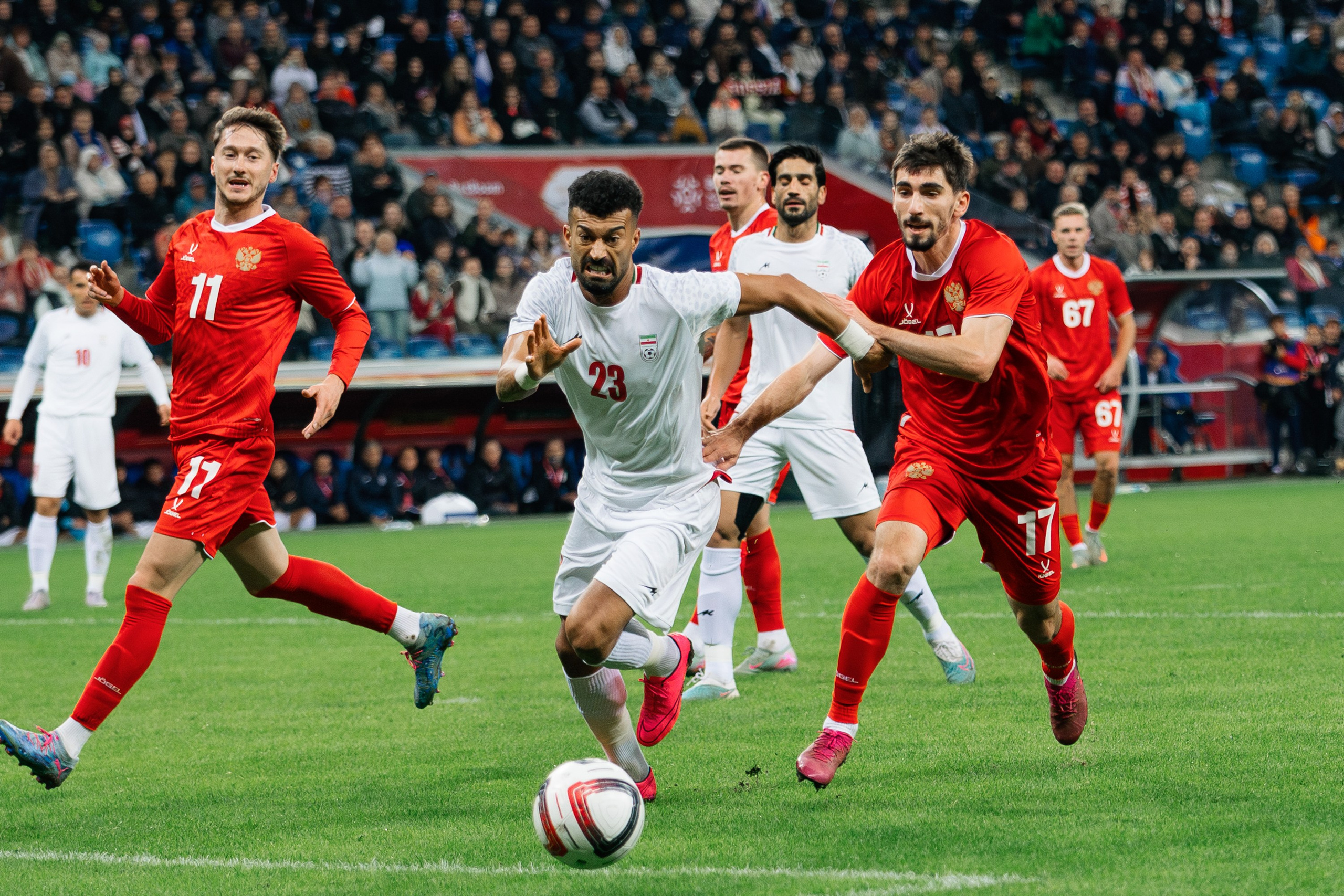 Матч Россия — Иран 2025. Фотограф в Волгограде Виталий Самойлов