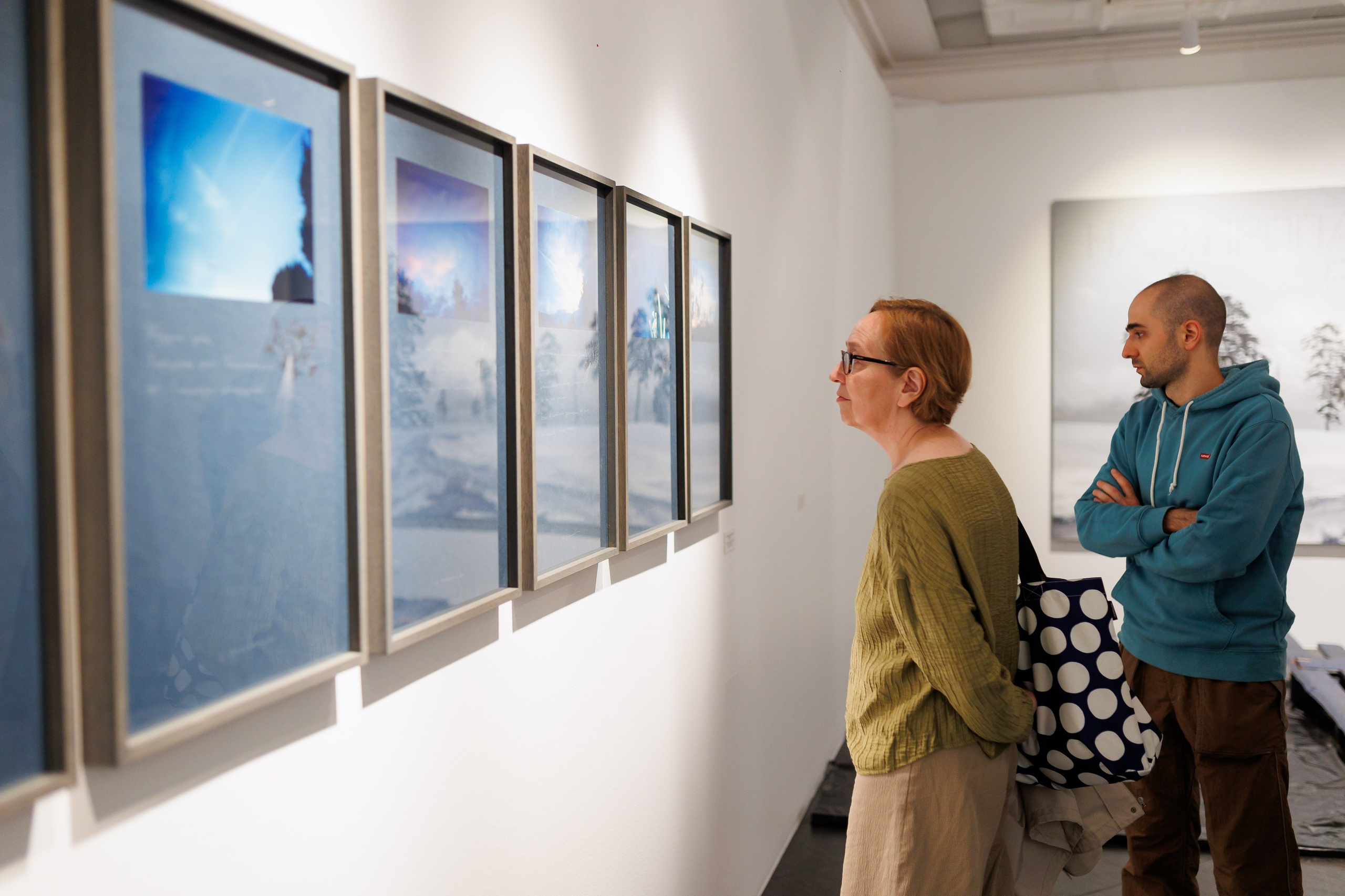 Открытите выставки Небесная География или разбор полетов Андрея Филиппова. Фотограф Иван Недорез