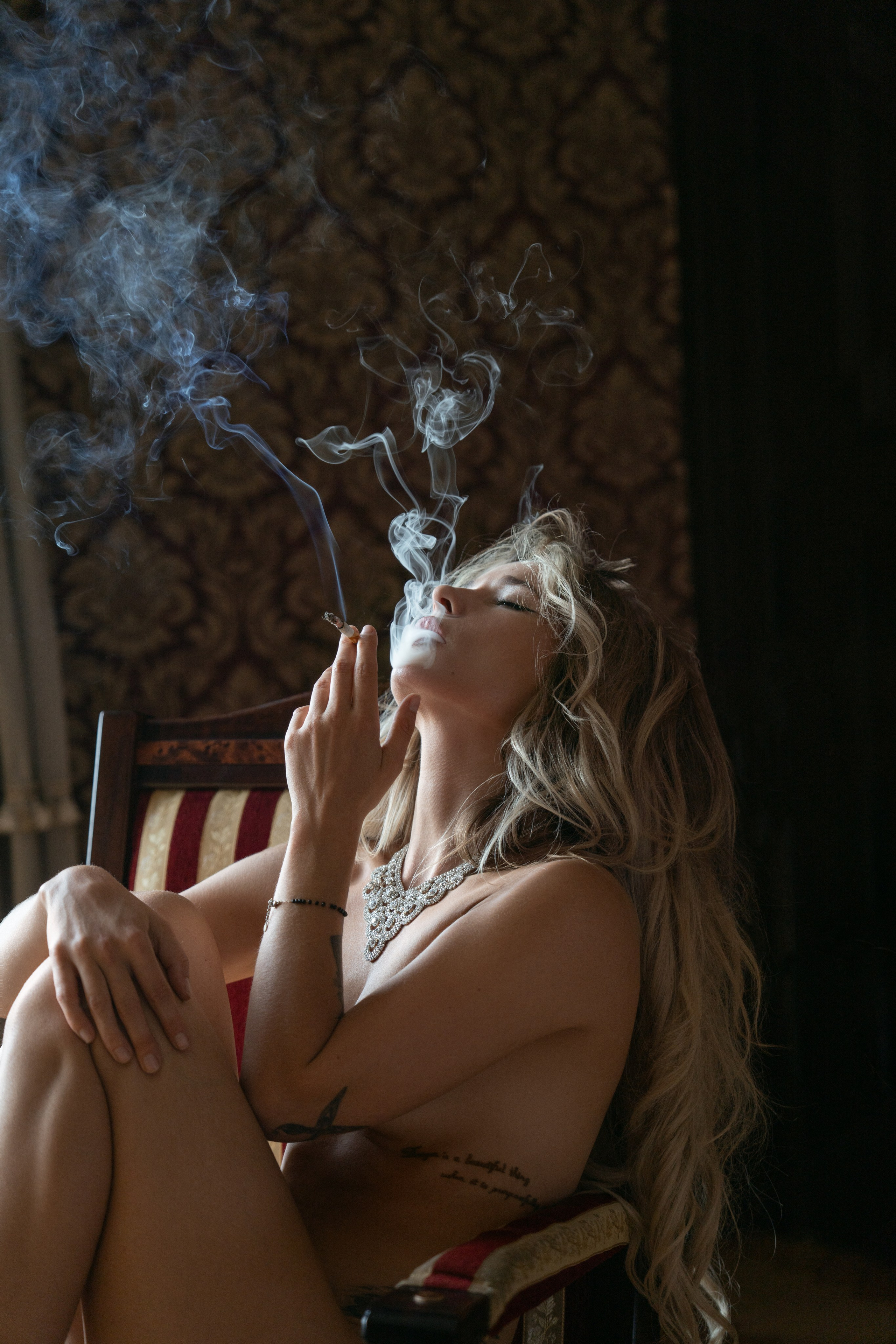 Boudoir retouching. Retusher Maryia Buhai