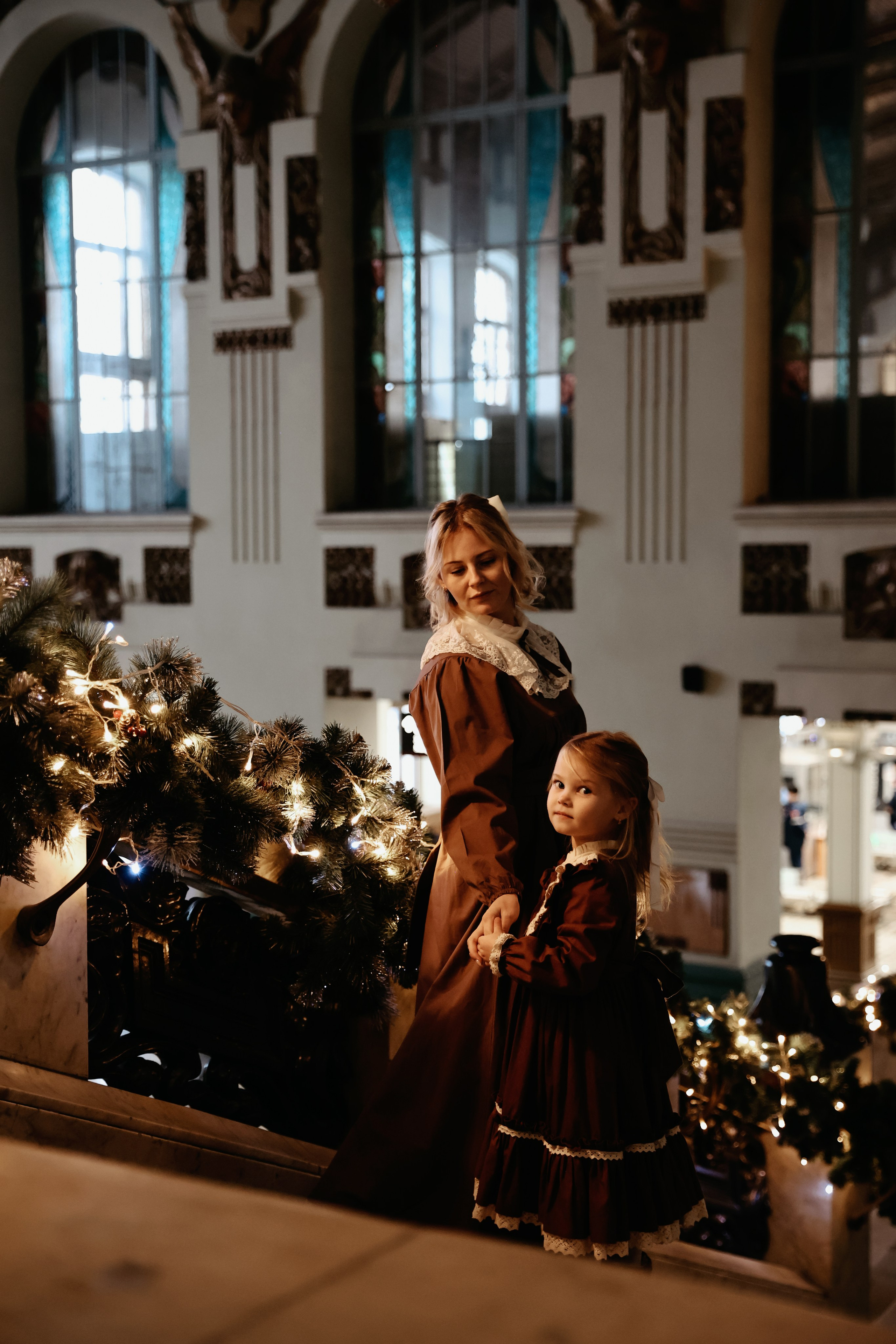 Ретро съемка на Витебском вокзале. Фотограф — Татьяна Кириллова, г. Санкт-Петербург