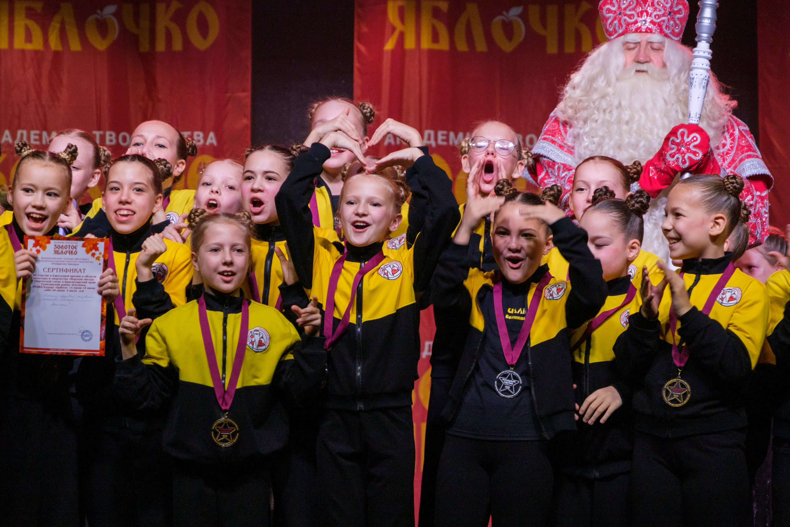 17 ноября, г. Великий Устюг. Золотое яблочко