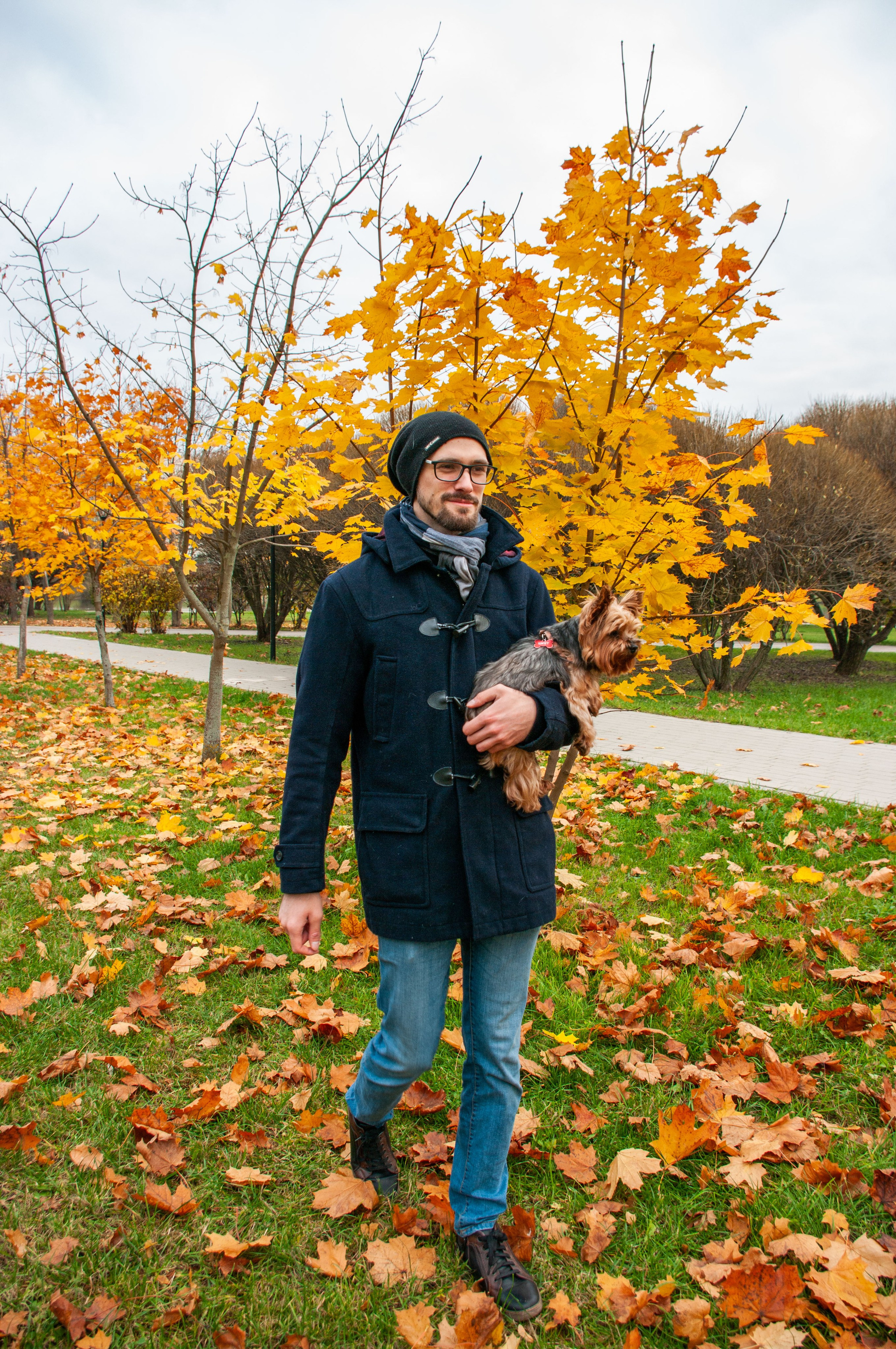 Прогулка. Арсентий и Надя, Кася и Шкед. Фотограф в Москве Леонид Калесник