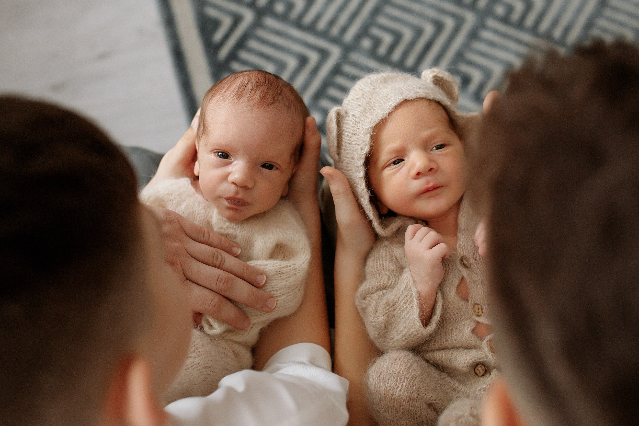 ТИХОН и МИРОН. Фотограф новорожденных Оксана Полевская