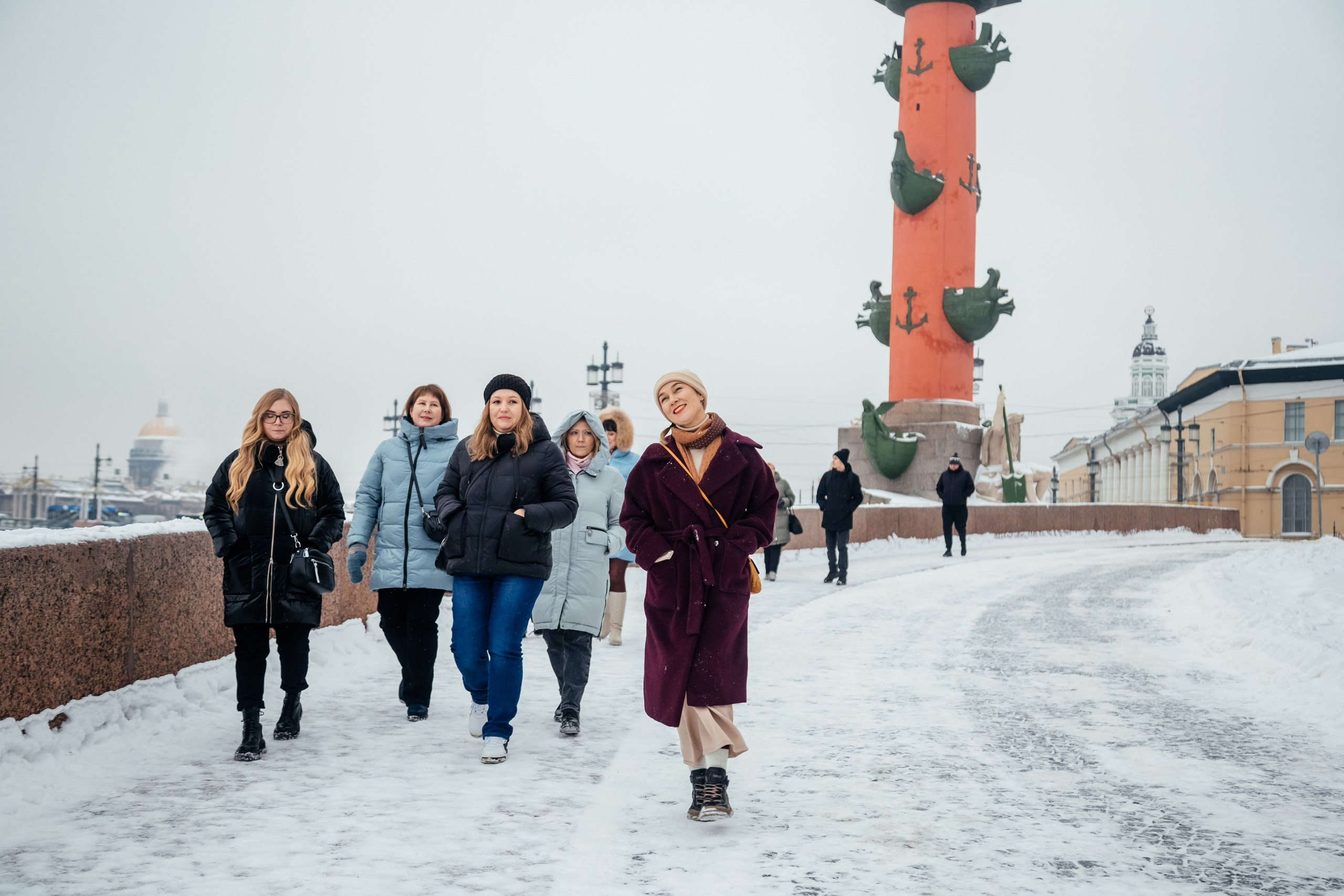 Зимний Петерург. Семейный фотограф Любовь Саркеева