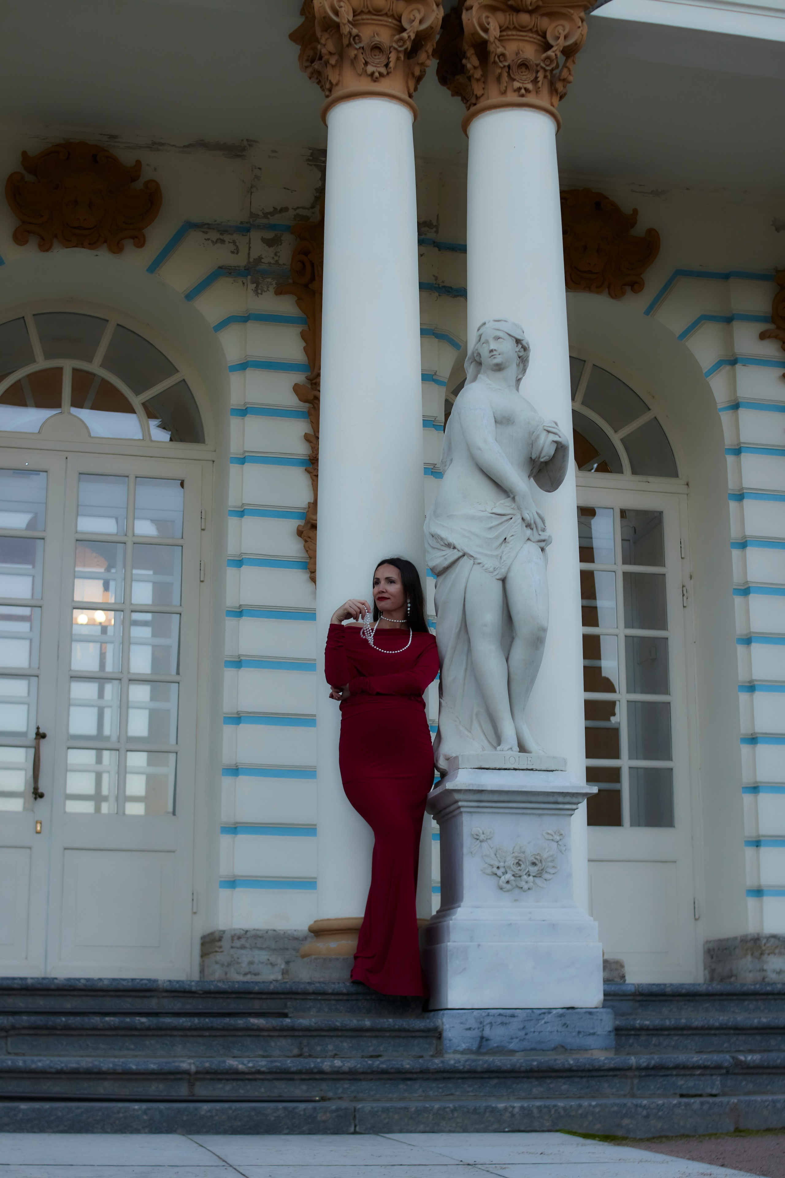 В Екатерининском парке г. Пушкин. Фотограф в Санкт-Петербурге Анна Anetprophoto (женские, семейные, лавстори и контент-съемки)