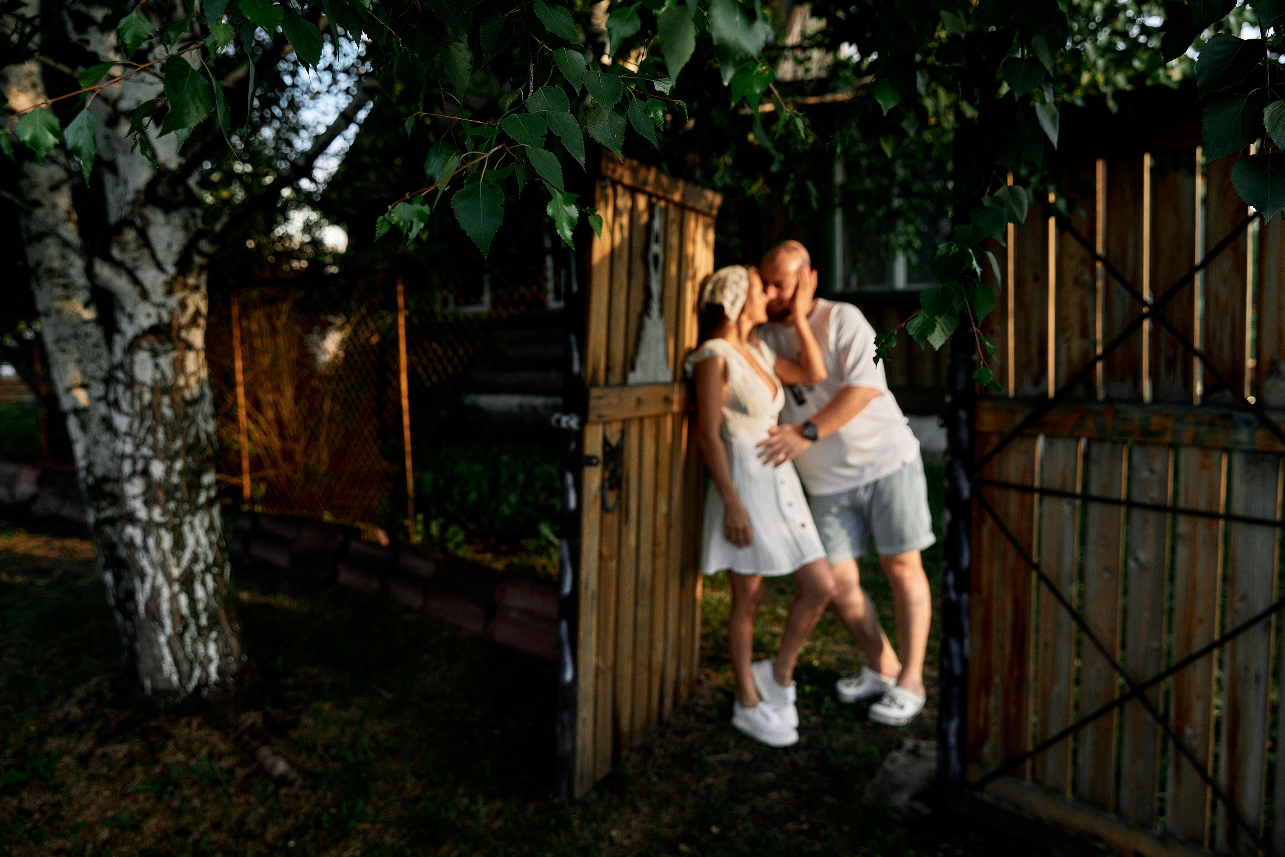 Фотосессия двоих в деревенском стиле. Свадебный, контент фотограф в Кемерово Любовь Гальцова