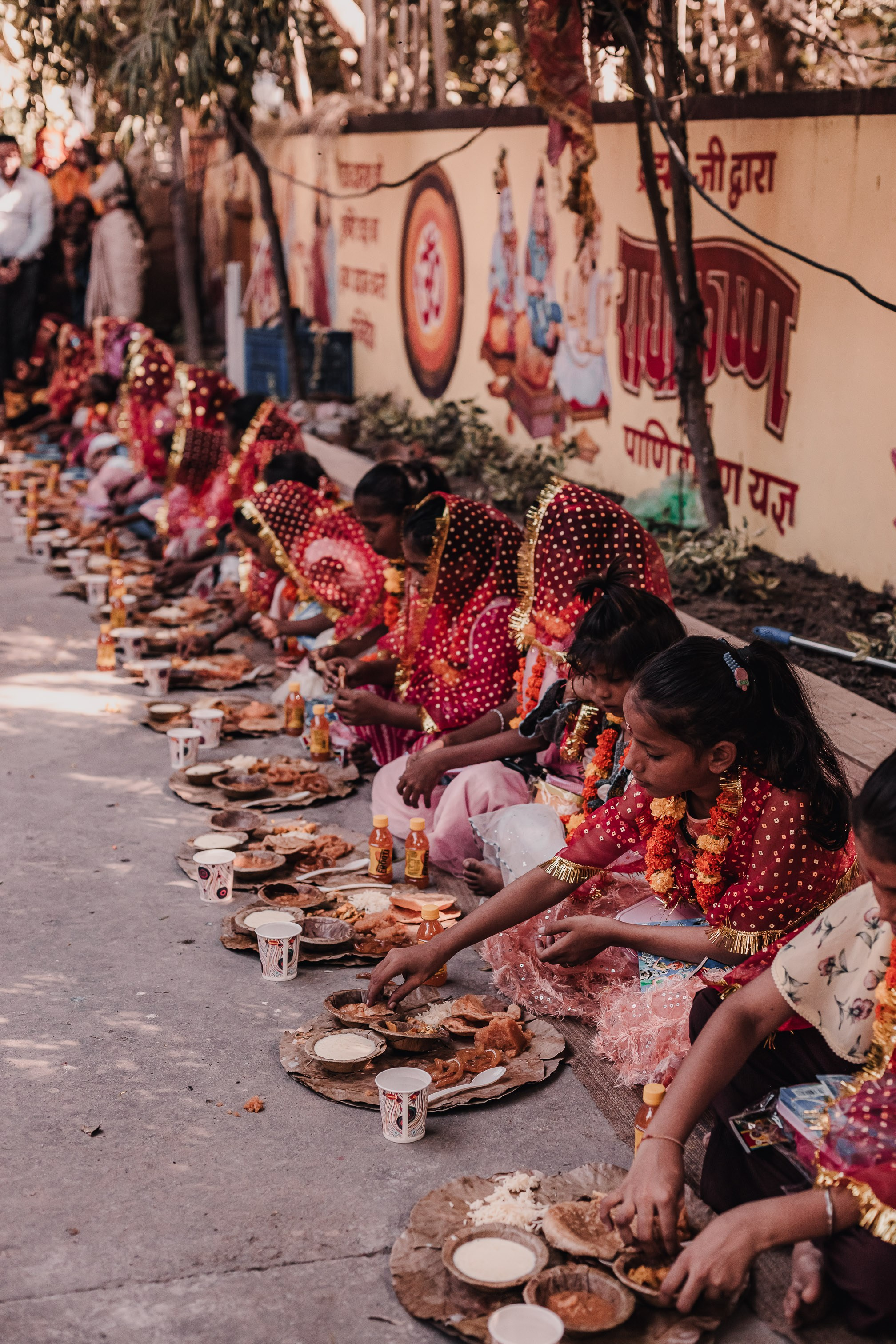 Navaratri yajna at Devraha Baba Ji ashram. Мариам Багдасарян
