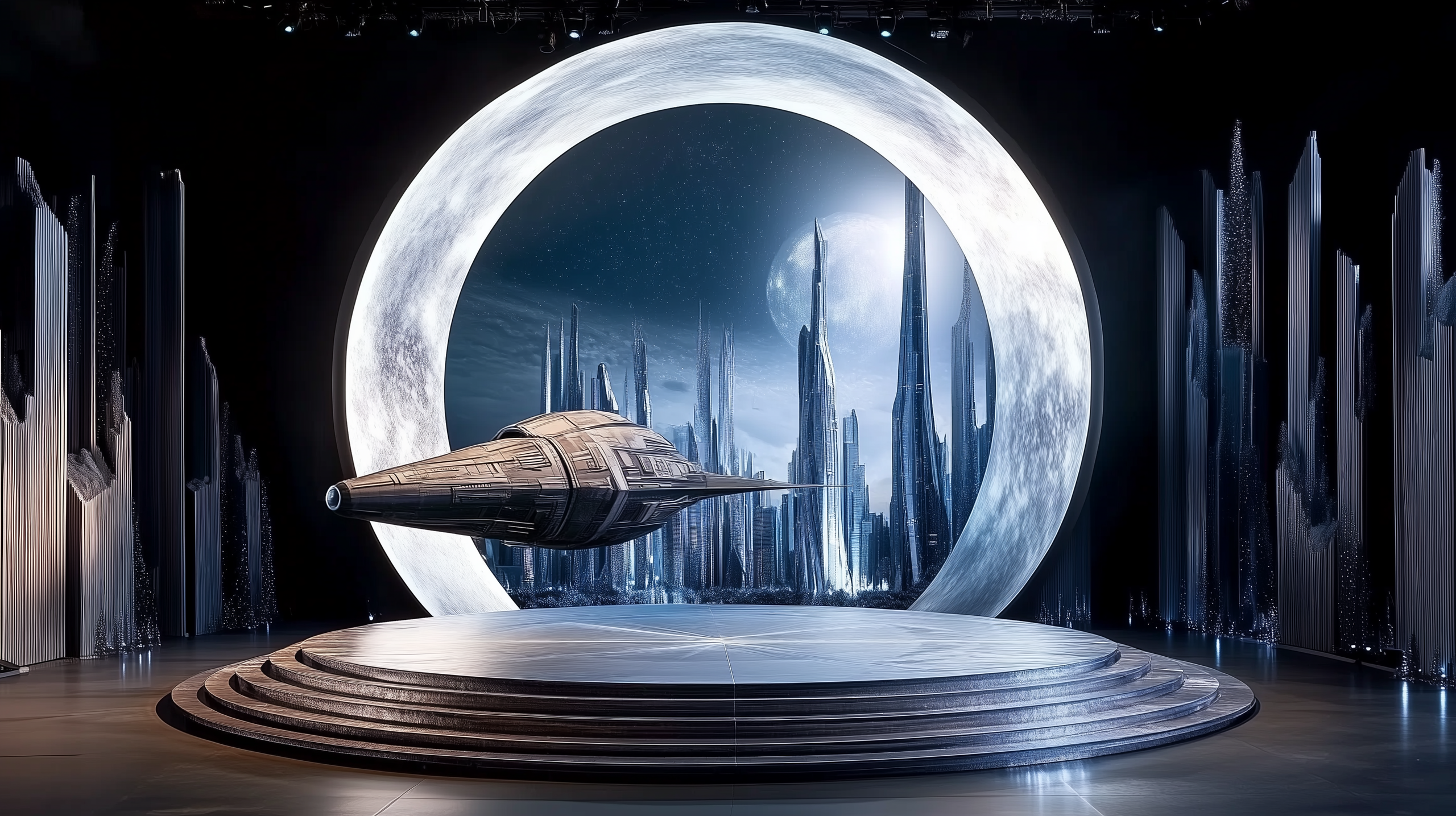 Разработка концепции декора корпоративного мероприятия в тематике «Космос» для LAZAR DECOR. Главная