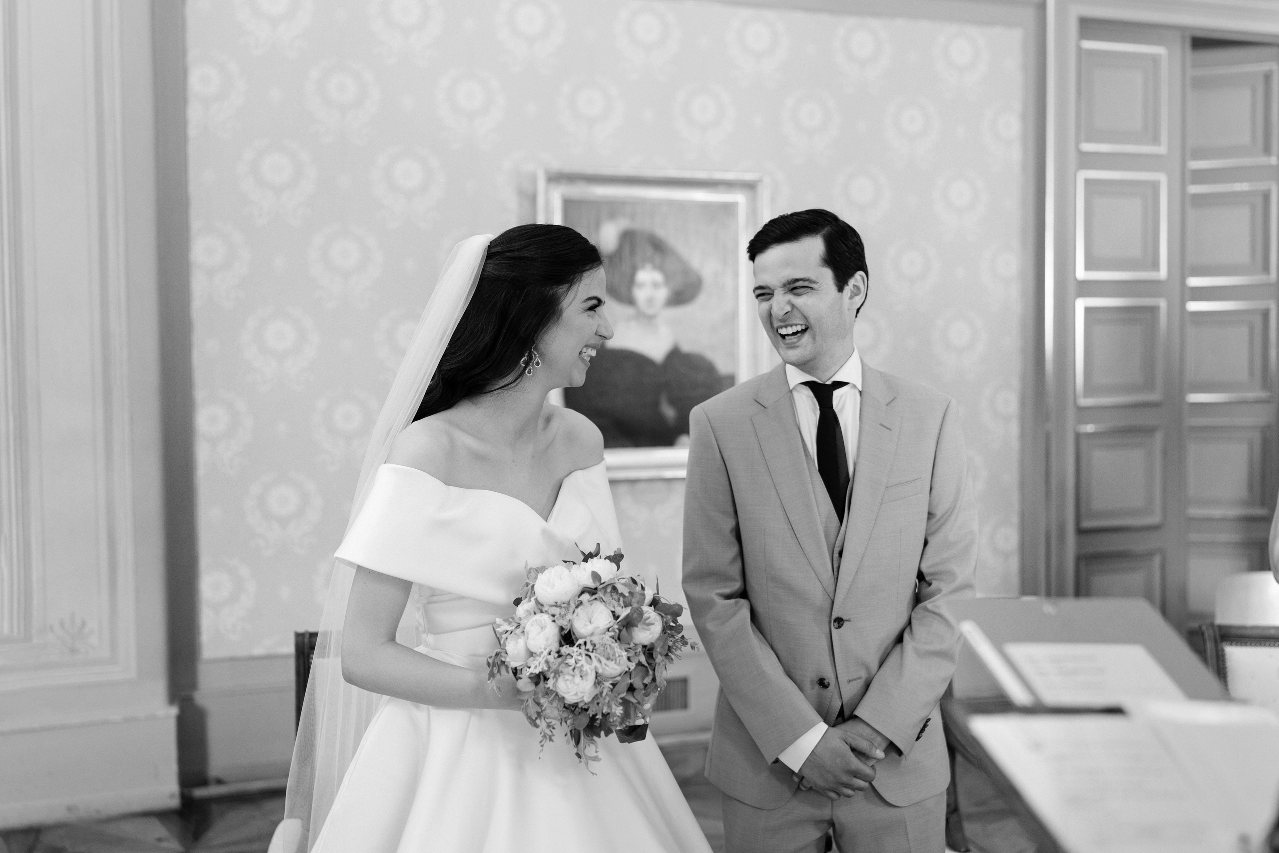 Photographie de mariage Mairie Hôtel de ville Palais Eynard Genève