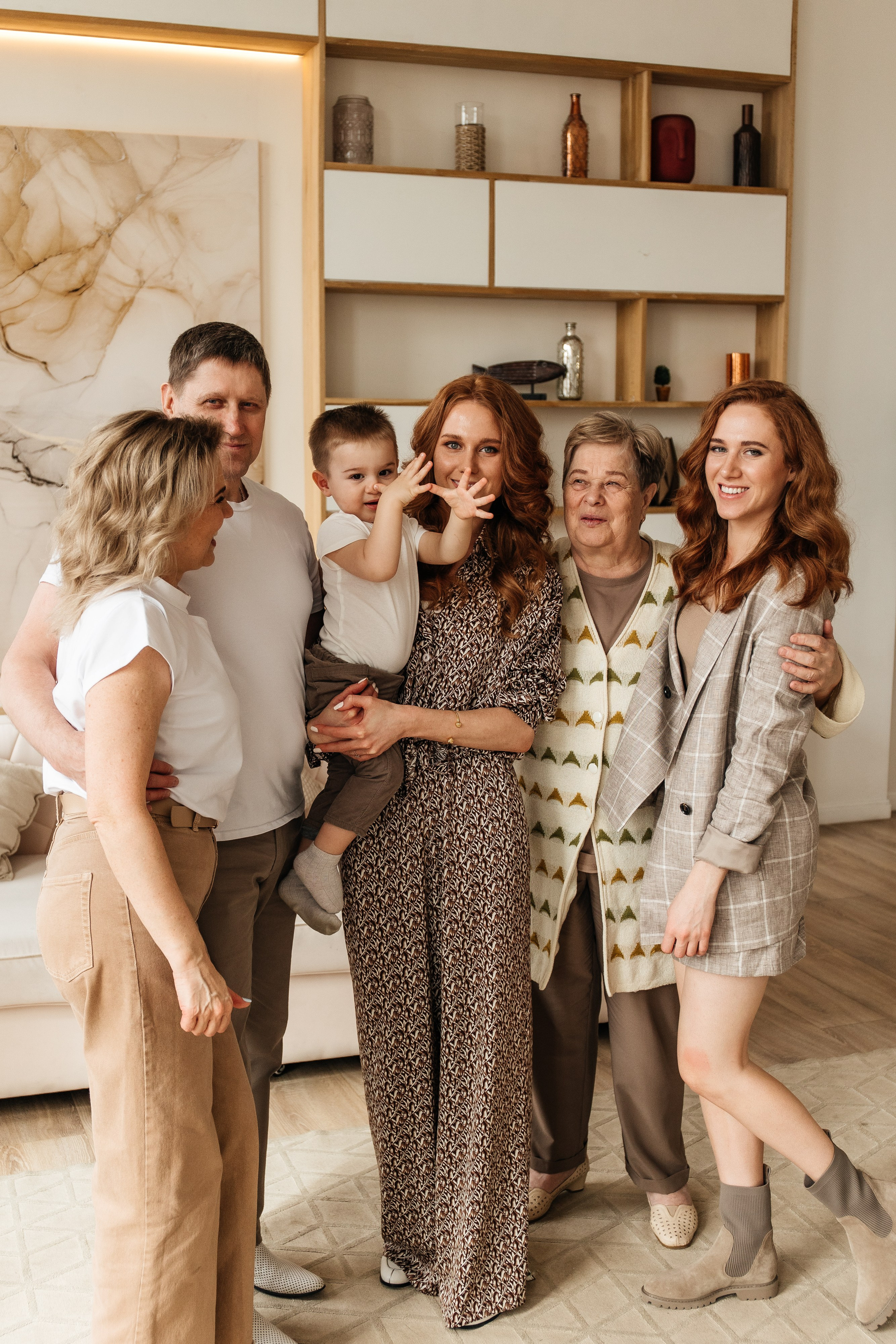 Ира и её семья. Фотограф Харитонова Наталья