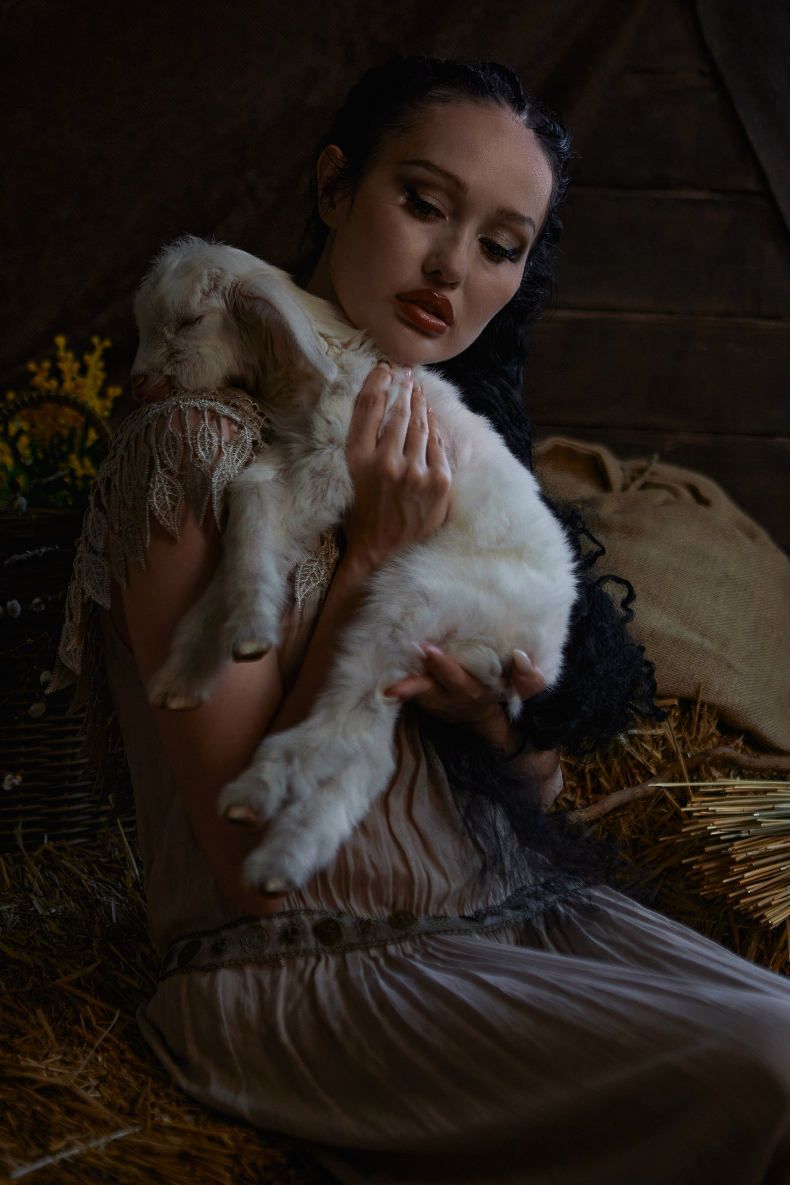 Фотосессия с маленькой козочкой. Семейный и свадебный фотограф в Краснодаре Михеева Светлана