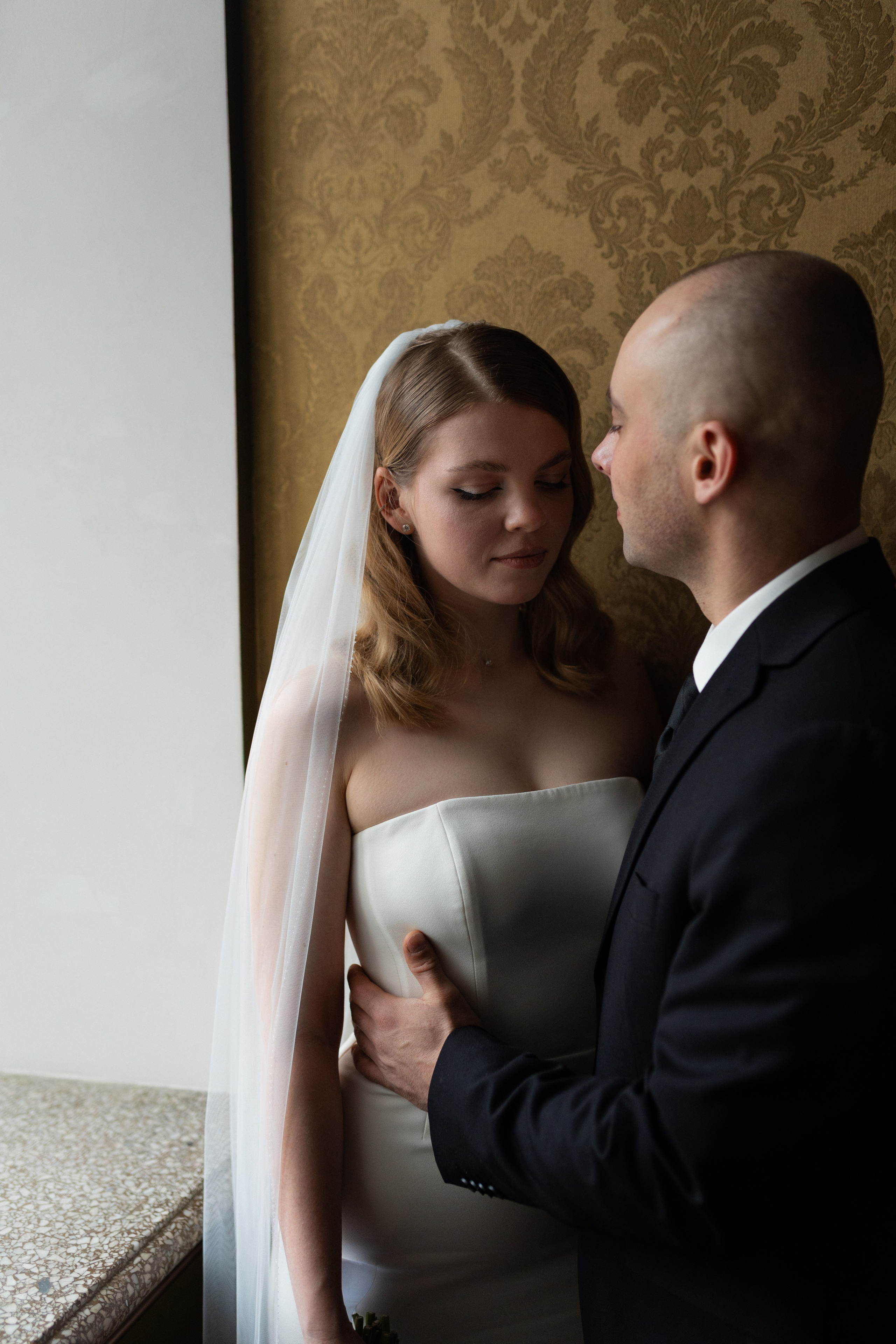 Мария и Алексей, студия 1884. Свадебный фотограф в Москве Анна Полушина