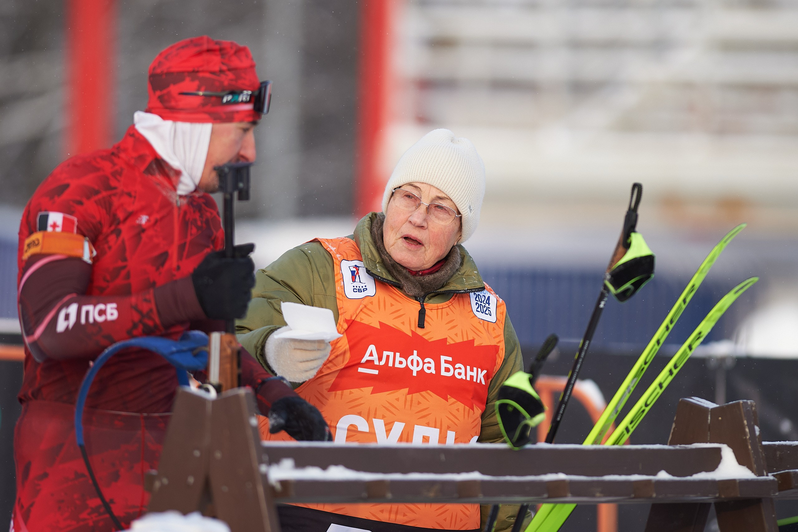 Биатлон. Чемпионат России — 2024/2025, 3-й этап, Ижевск. Спринт. Мужчины. Спортивный репортажный фотограф в Ижевске Сергей Мерзляков