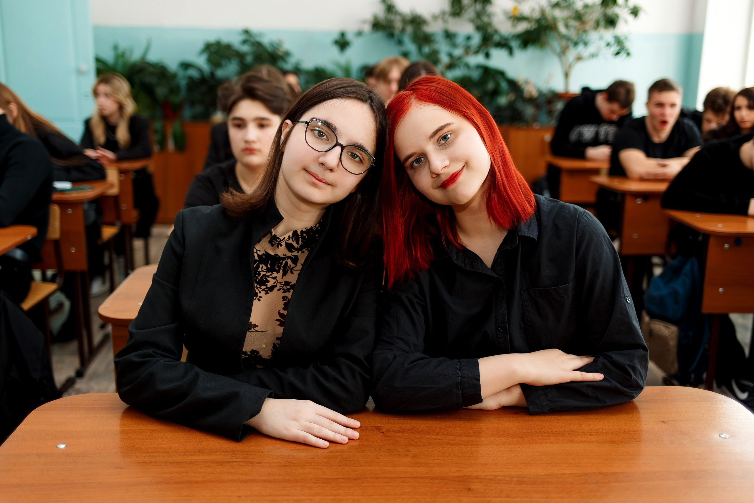 11 класс съемка в школе. Фотограф Любовь Корниенко, Примоский край