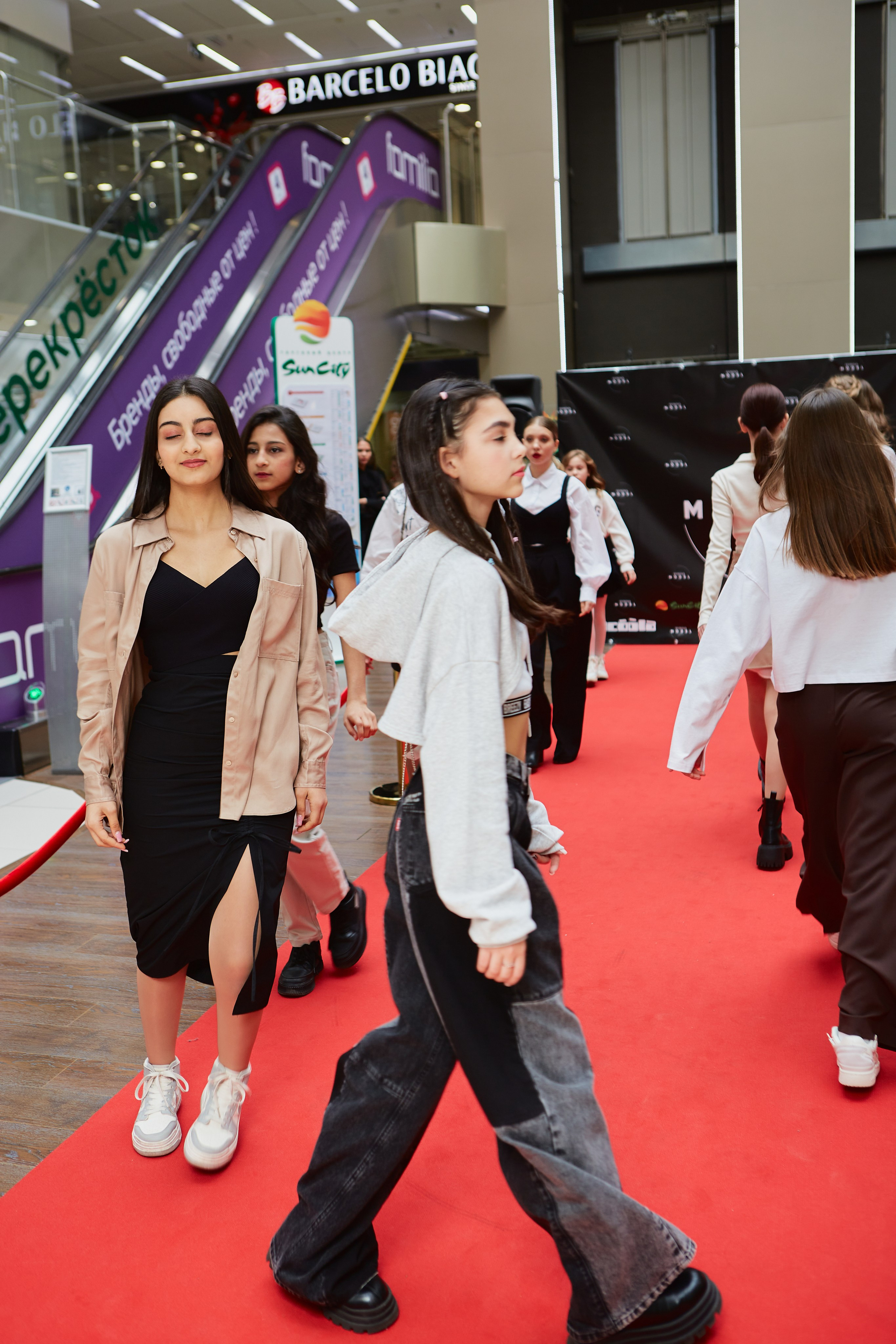 FASHION SHOW ТЦ Sun City. Efimova Model Agency