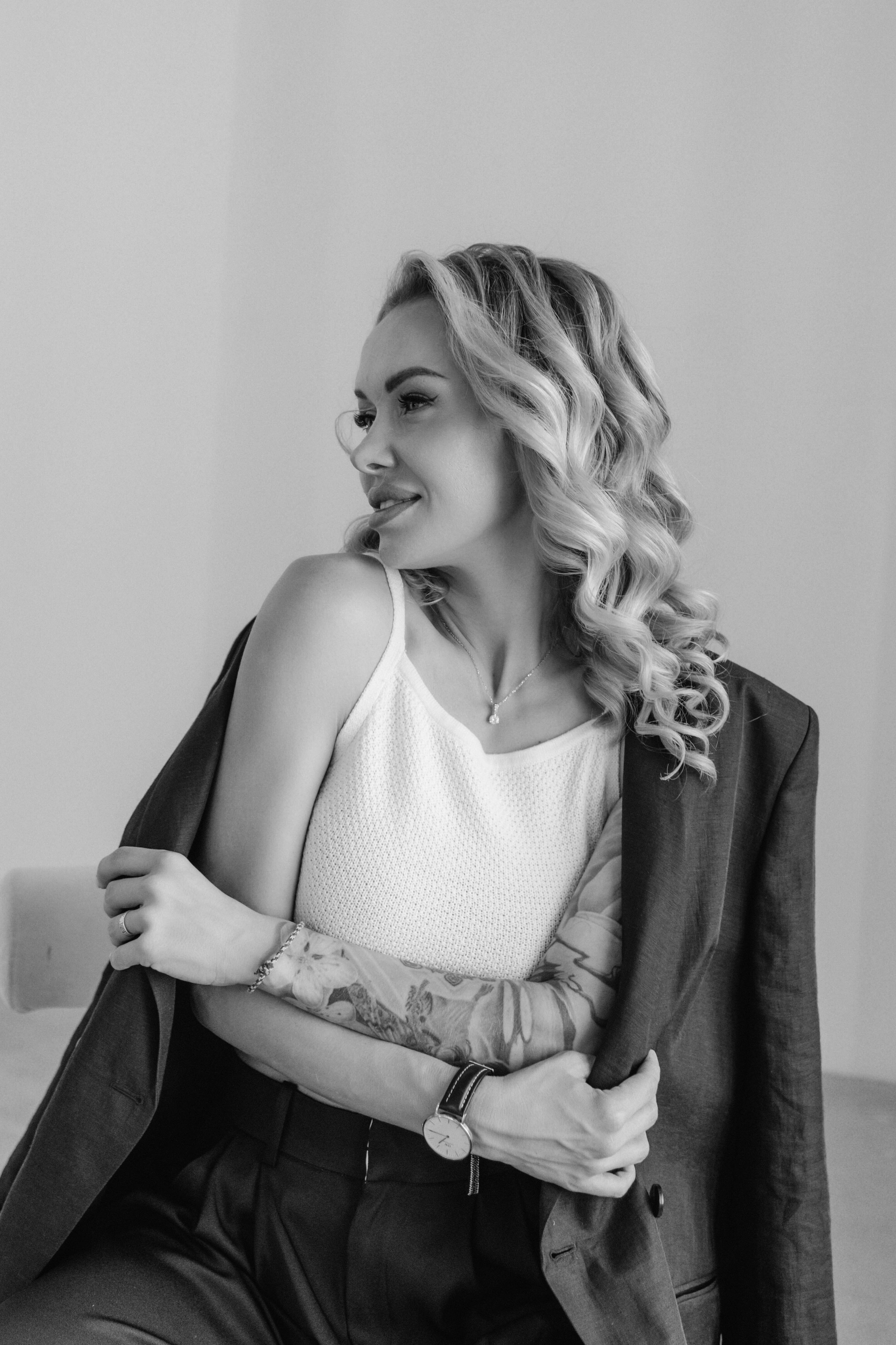 Олеся. Фотосессия на улице и в студии. Фотограф Ксения Третьякова, Санкт-Петербург