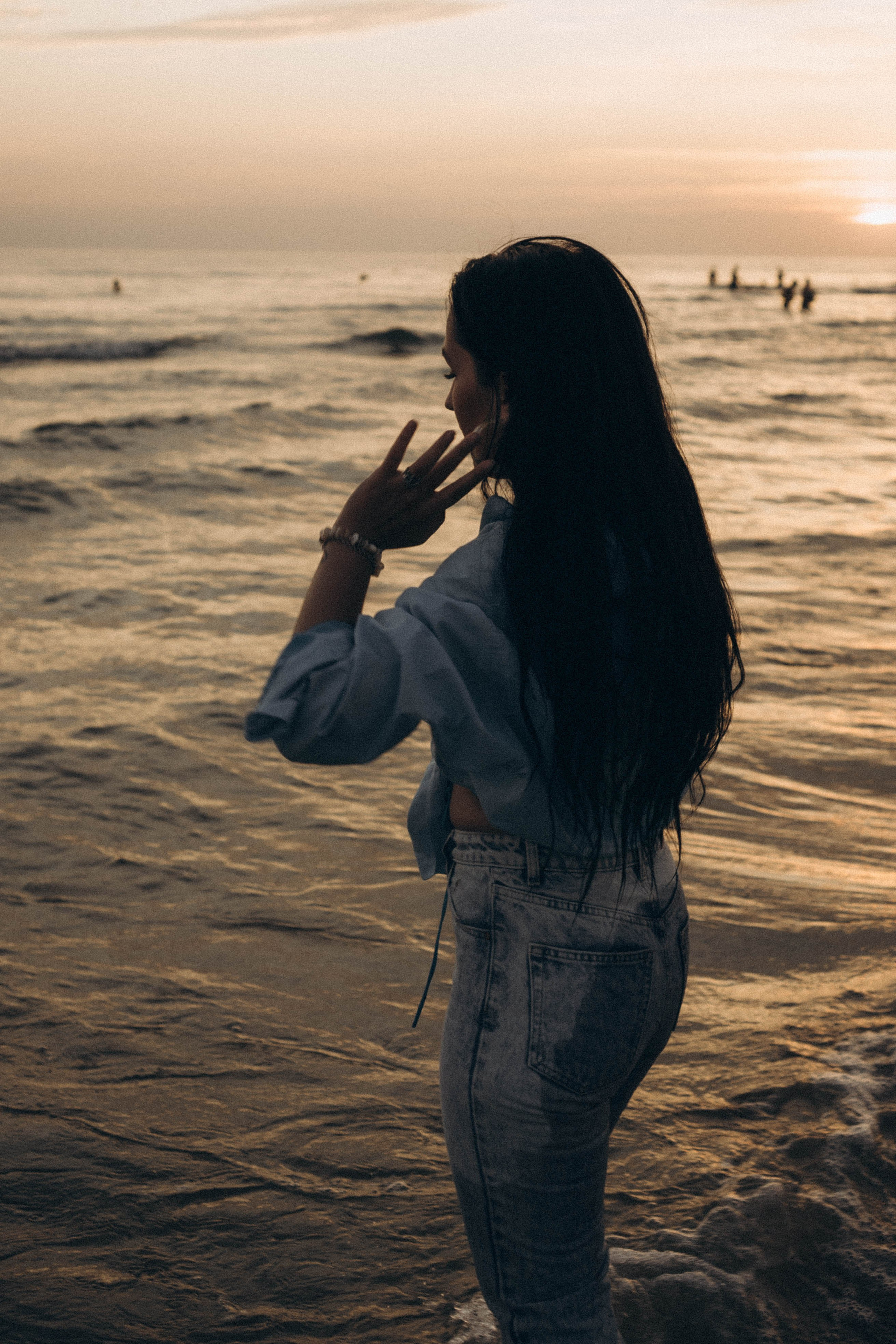 Июльский вечер на берегу черного моря. Профессиональный фотограф, Санкт-Петербург — Виктория Богомолова