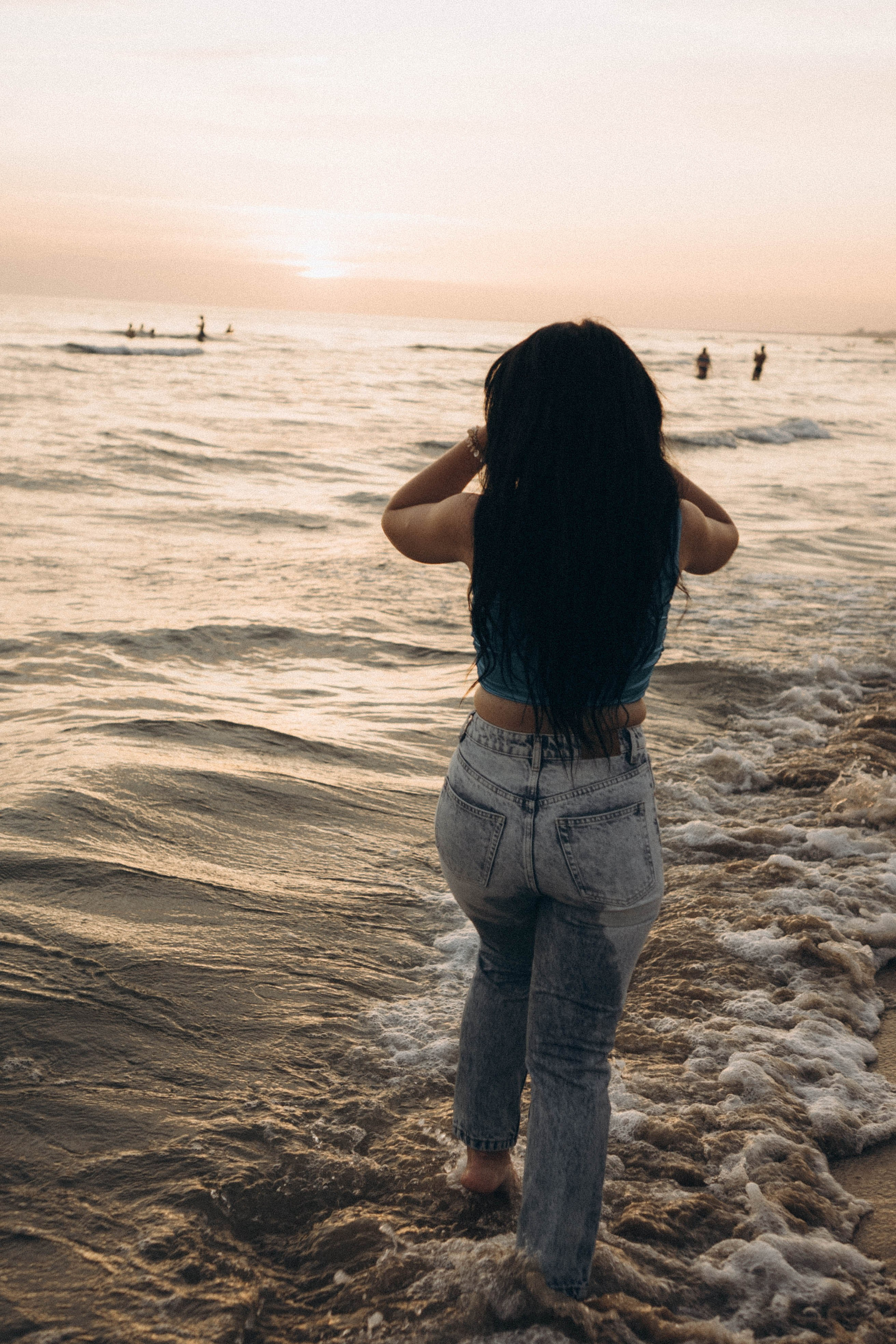 Июльский вечер на берегу черного моря. Профессиональный фотограф, Санкт-Петербург — Виктория Богомолова