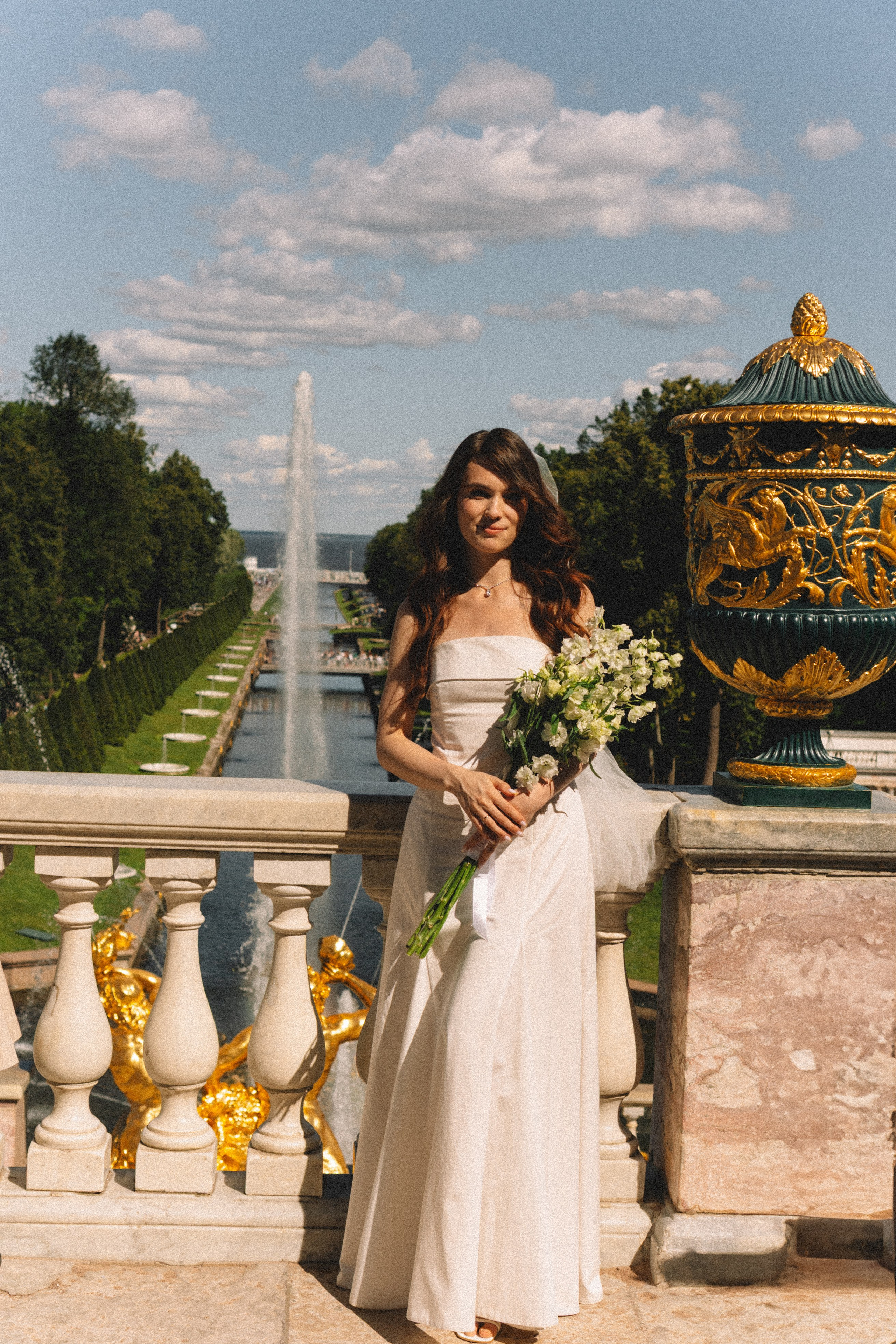 СВАДЕБНАЯ СЬЕМКА В ПЕТЕРГОФЕ И СЬЕМКА РЕПОРТАЖА В ЗАГСЕ ПЕТЕРГОФА. Профессиональный фотограф, Санкт-Петербург — Виктория Богомолова