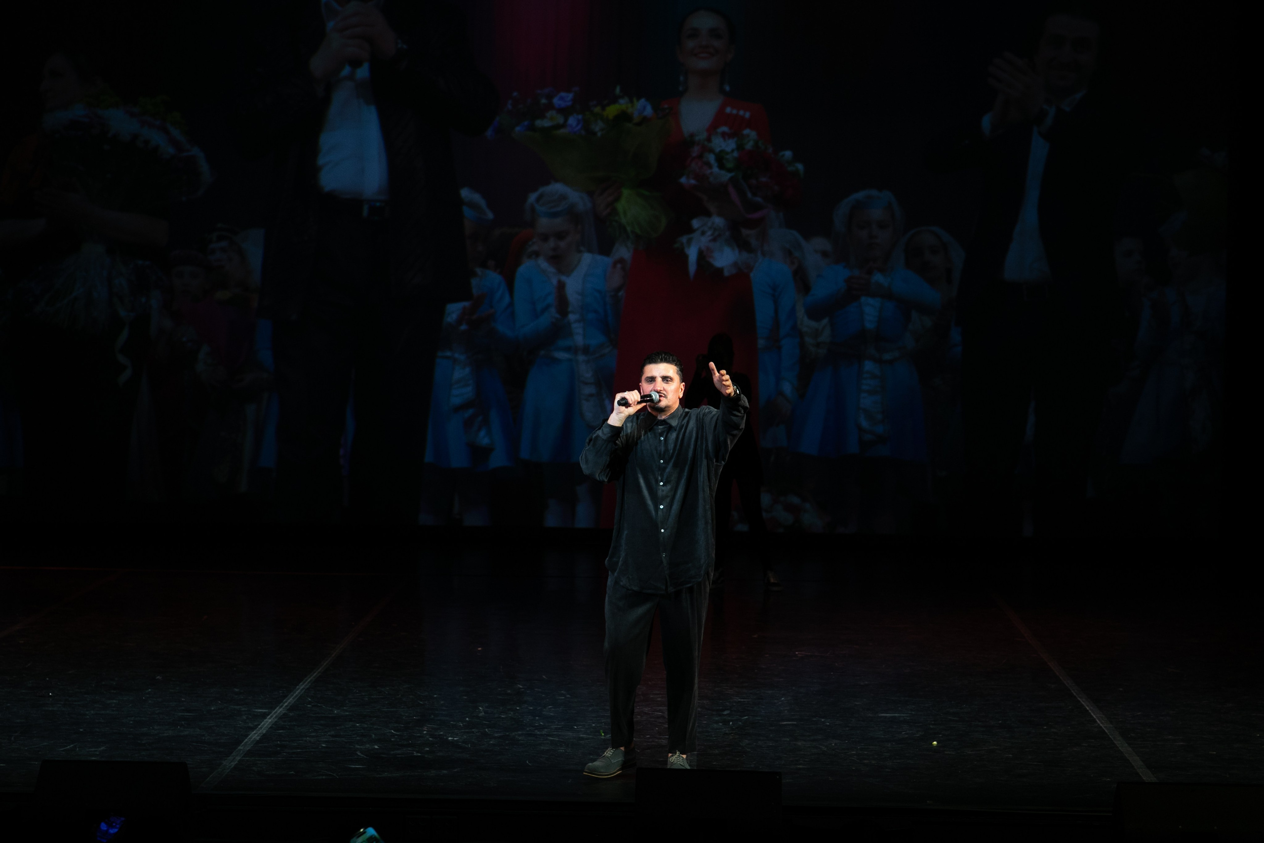 Концерт, грузинские танцы. Art photographer Nino