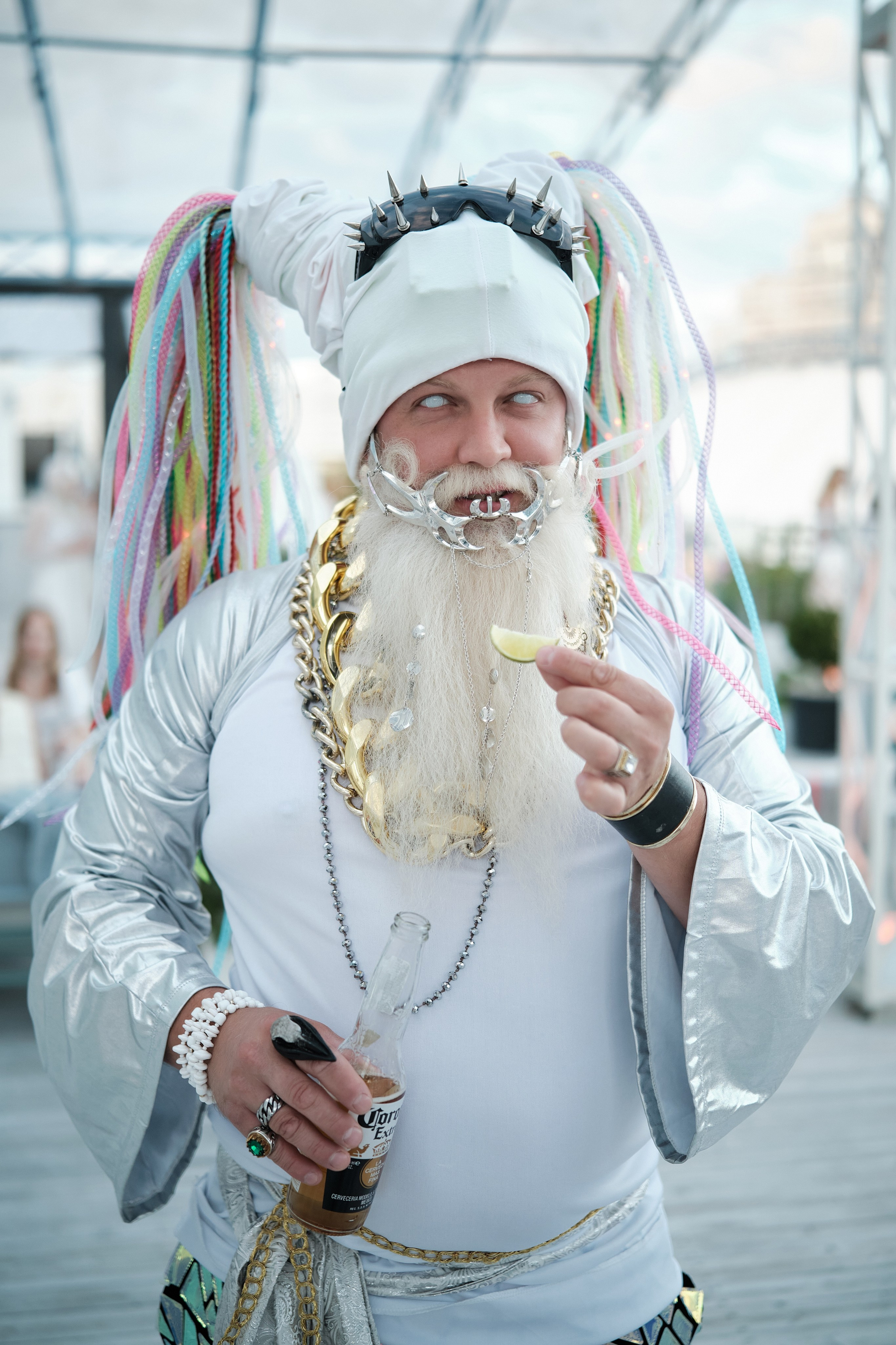 Burning Man на террасе White Point. Репортажный фотограф Дмитрий Литвинский. Минск, Беларусь, мир