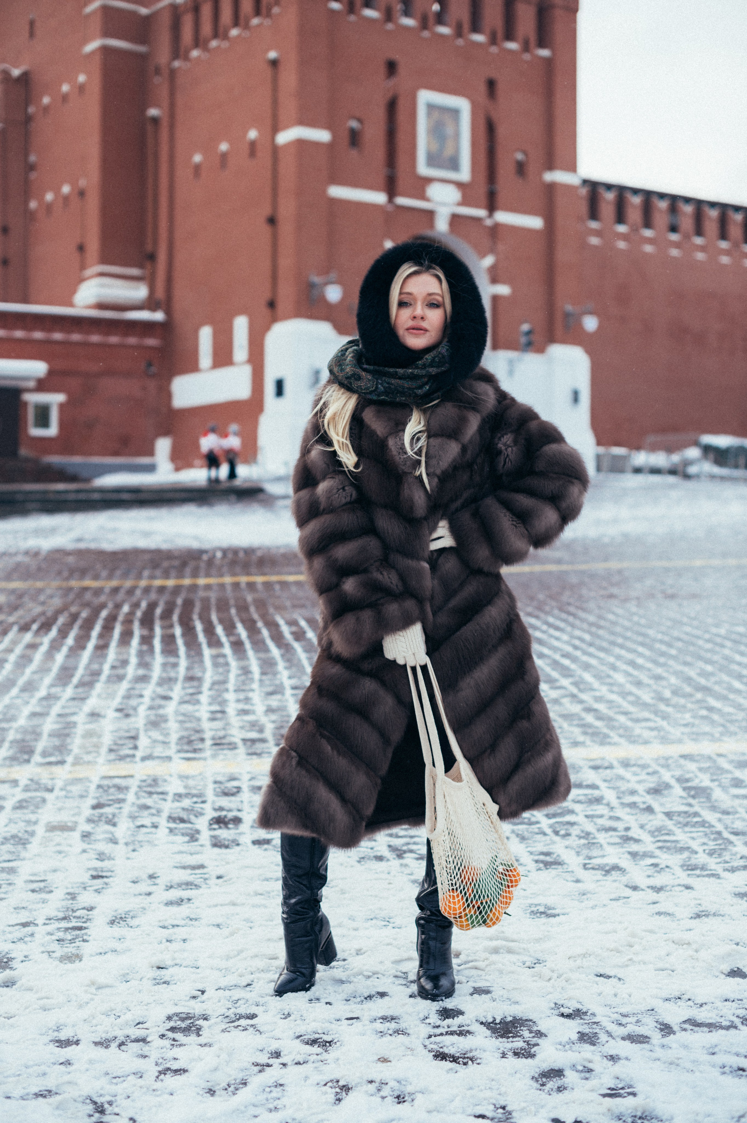 Фотосессия Russian girl / Звенит январская вьюга. Фотосессии в Москве, женский и семейный фотограф Юлия Михайленко