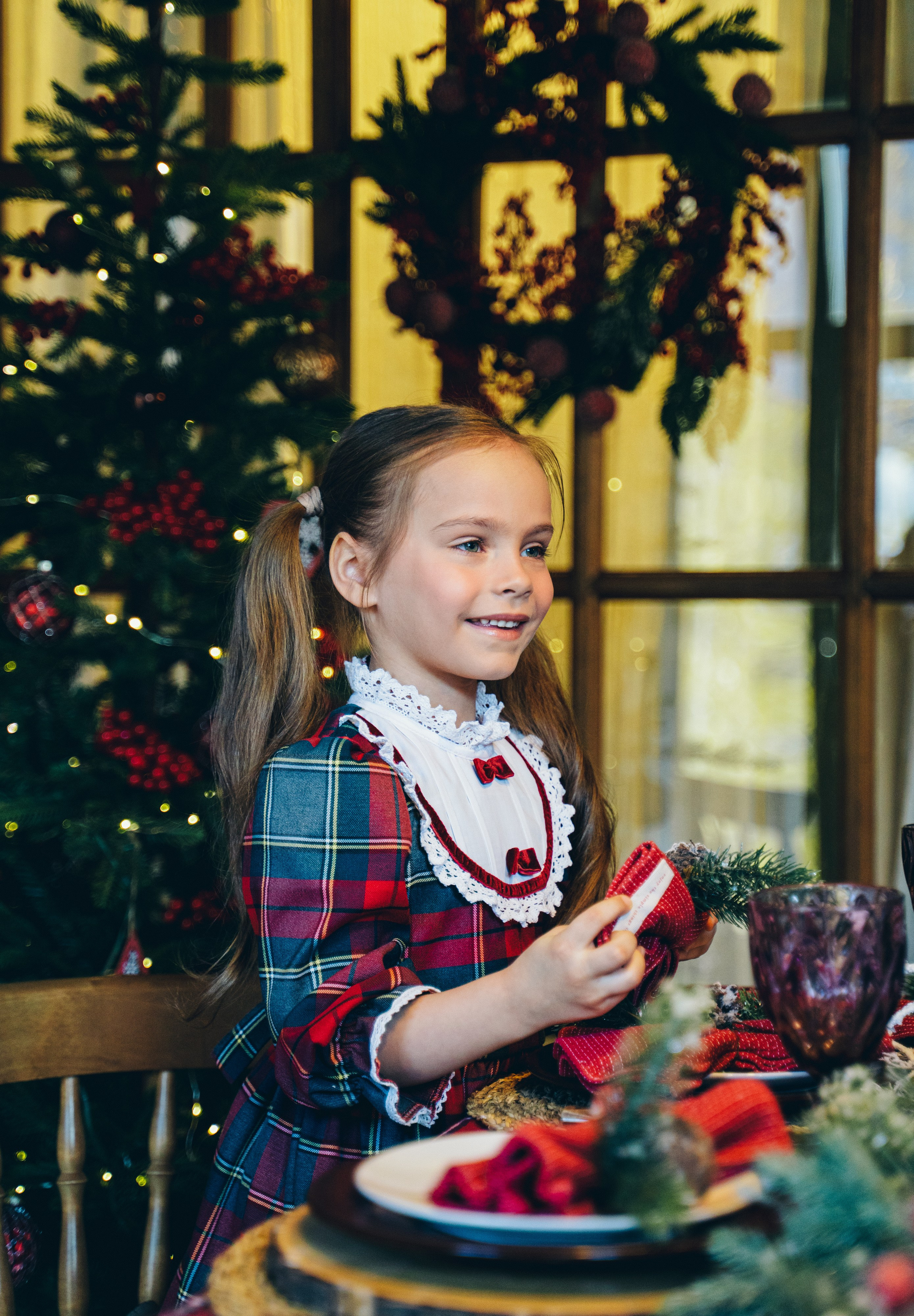 Новогодняя фотосессия в студии. Свадебный, семейный, детский, женский фотограф в Москве Дина Мажейка