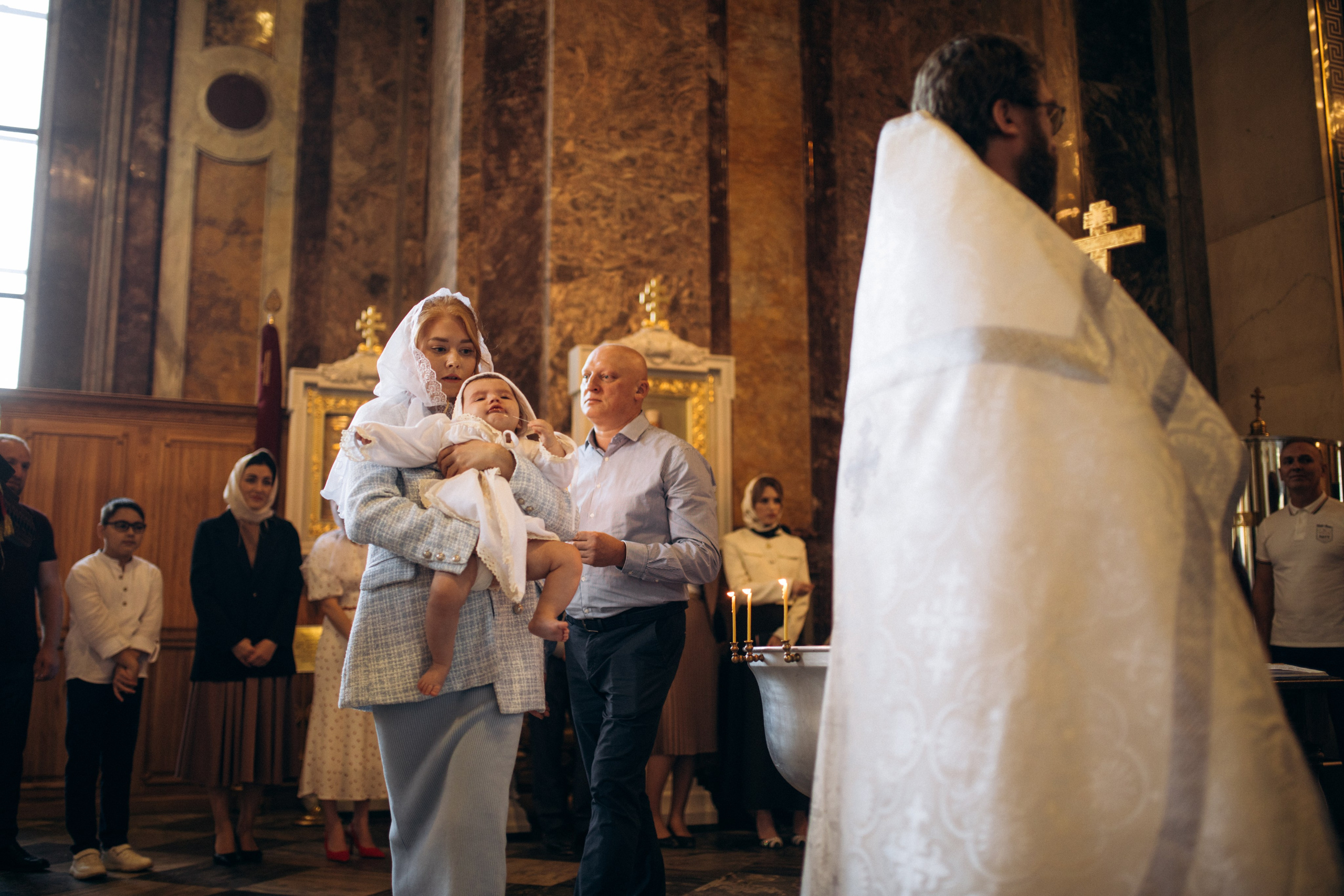 Крещение для Милы и Андрея. Klerout Photographer