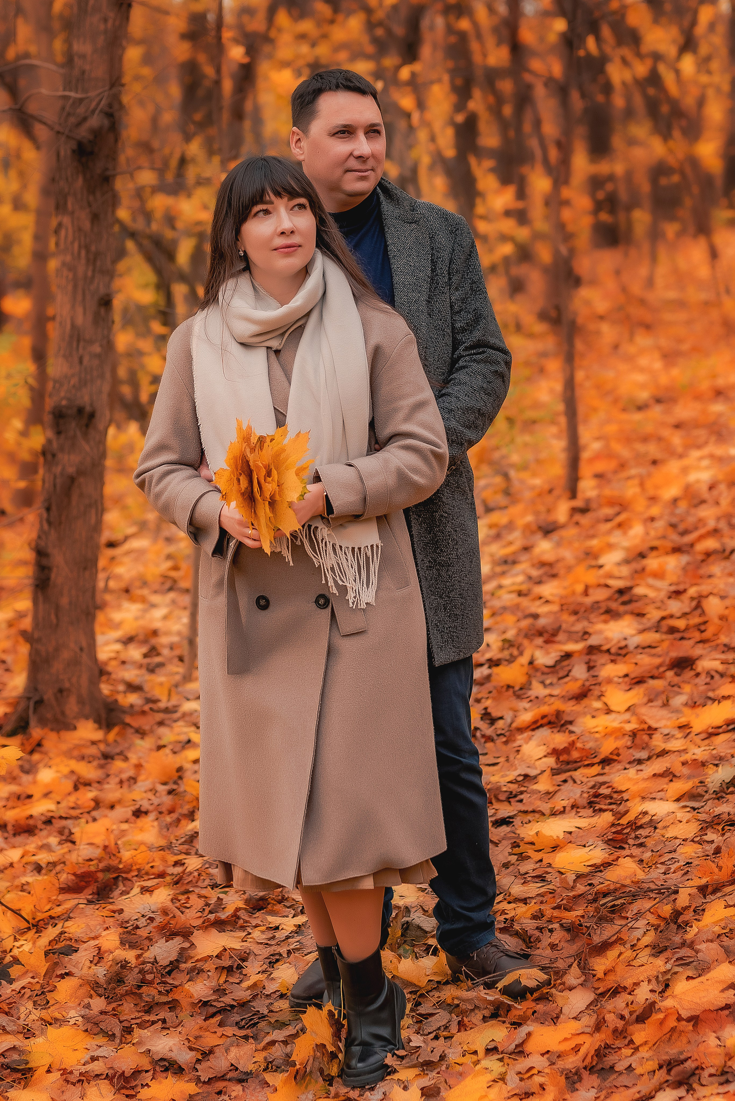 Осень в парке. Семейный, детский фотограф в Воронеже Анна Никитина