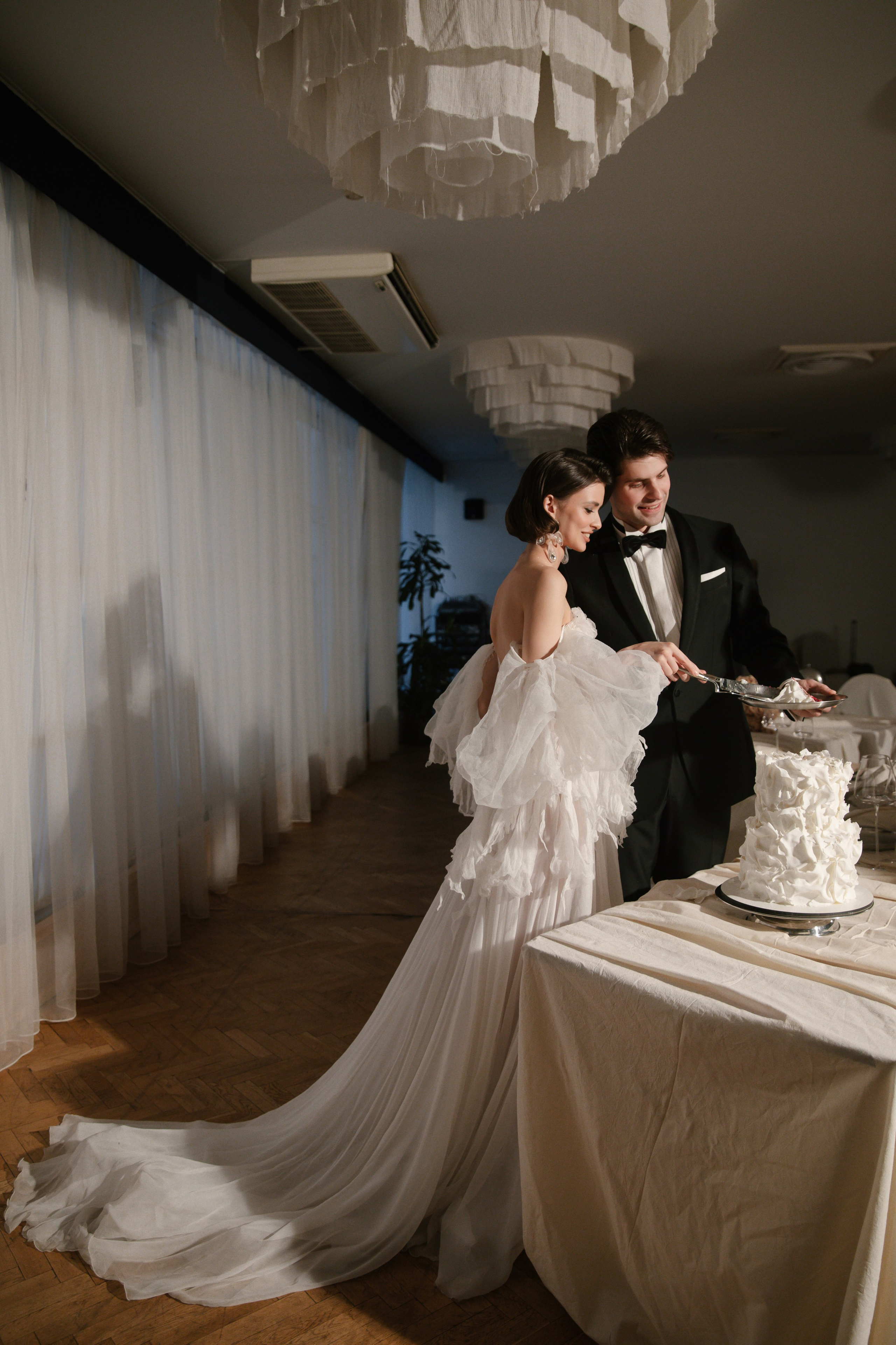 Фотосессия на банкетной площадке. Свадебный и семейный фотограф Анастасия Романова в Москве и Московской области