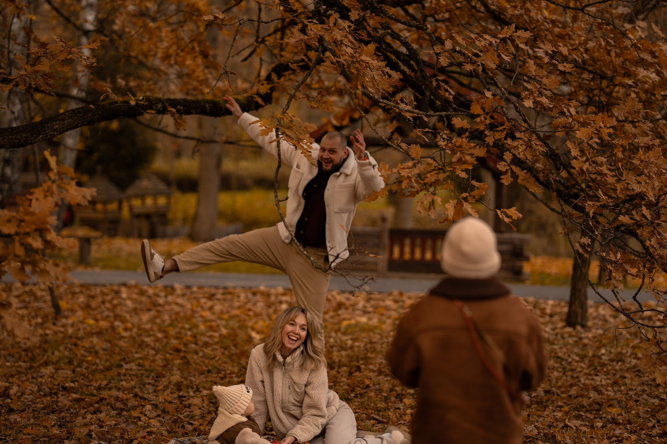 Осенняя теплая история в Зеленогорске. Семейный и портретный фотограф в Санкт-Петербурге Татьяна Гримоть