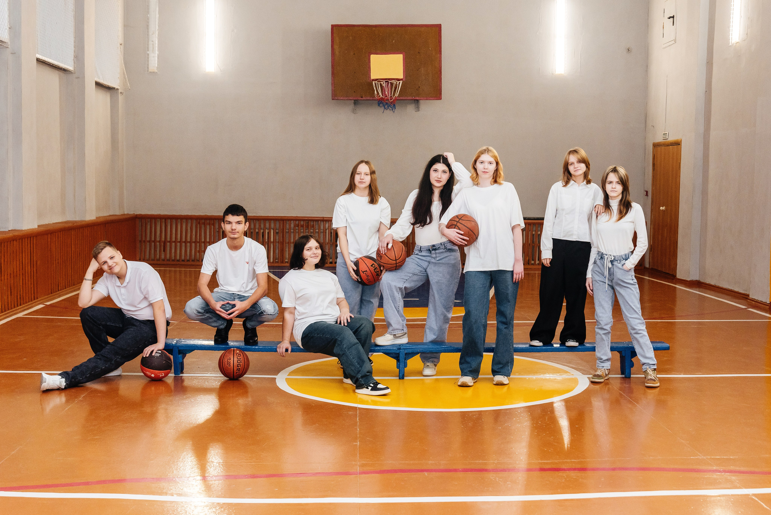 Съёмки в школе. Выпускные альбомы. Южноуральск